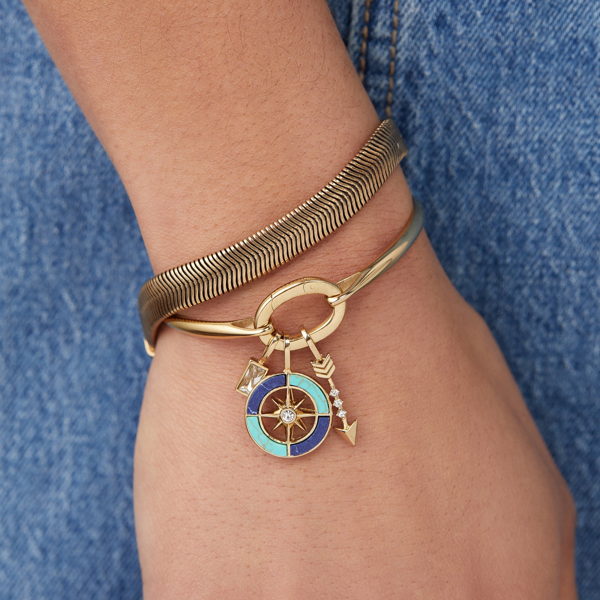 New Beginnings Trio Interchangeable Charm Bracelet