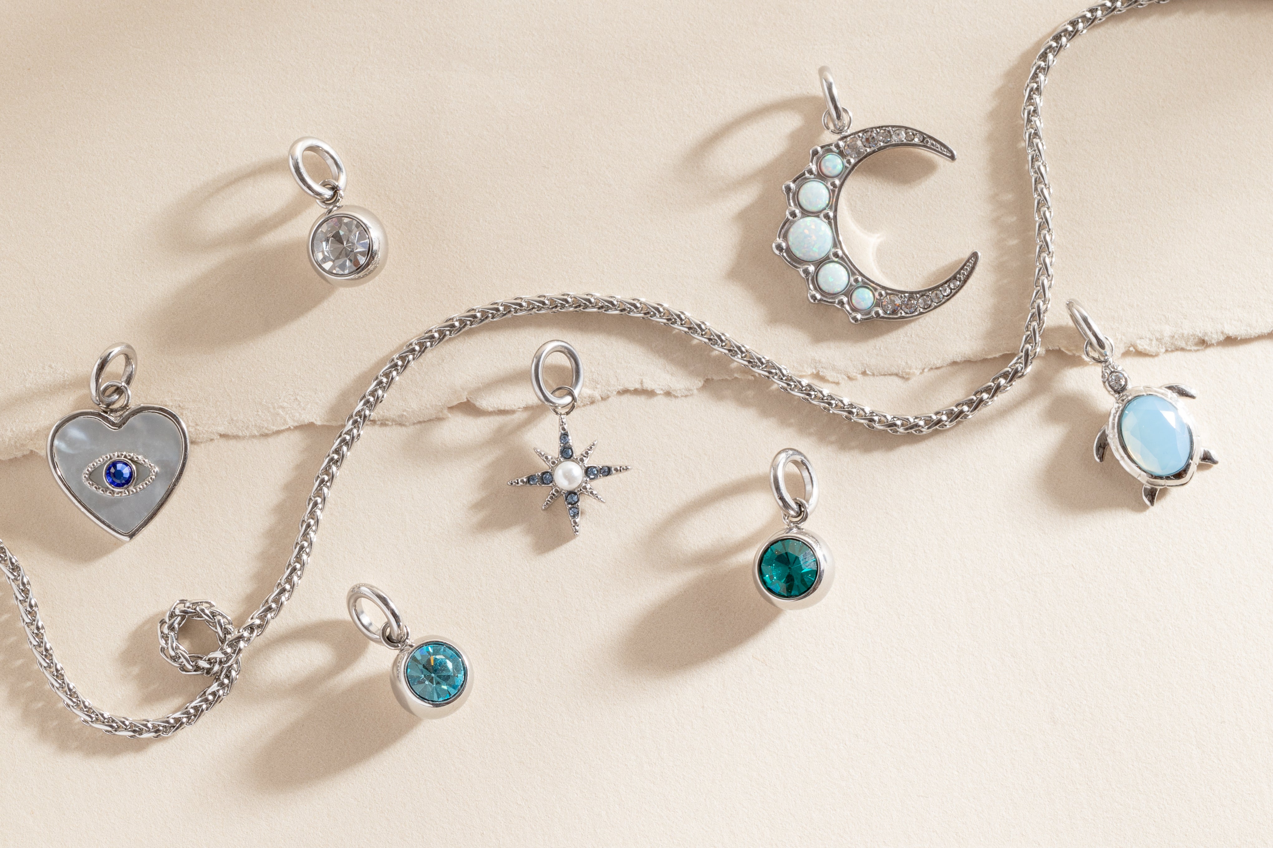 April Birthstone Interchangeable Charm