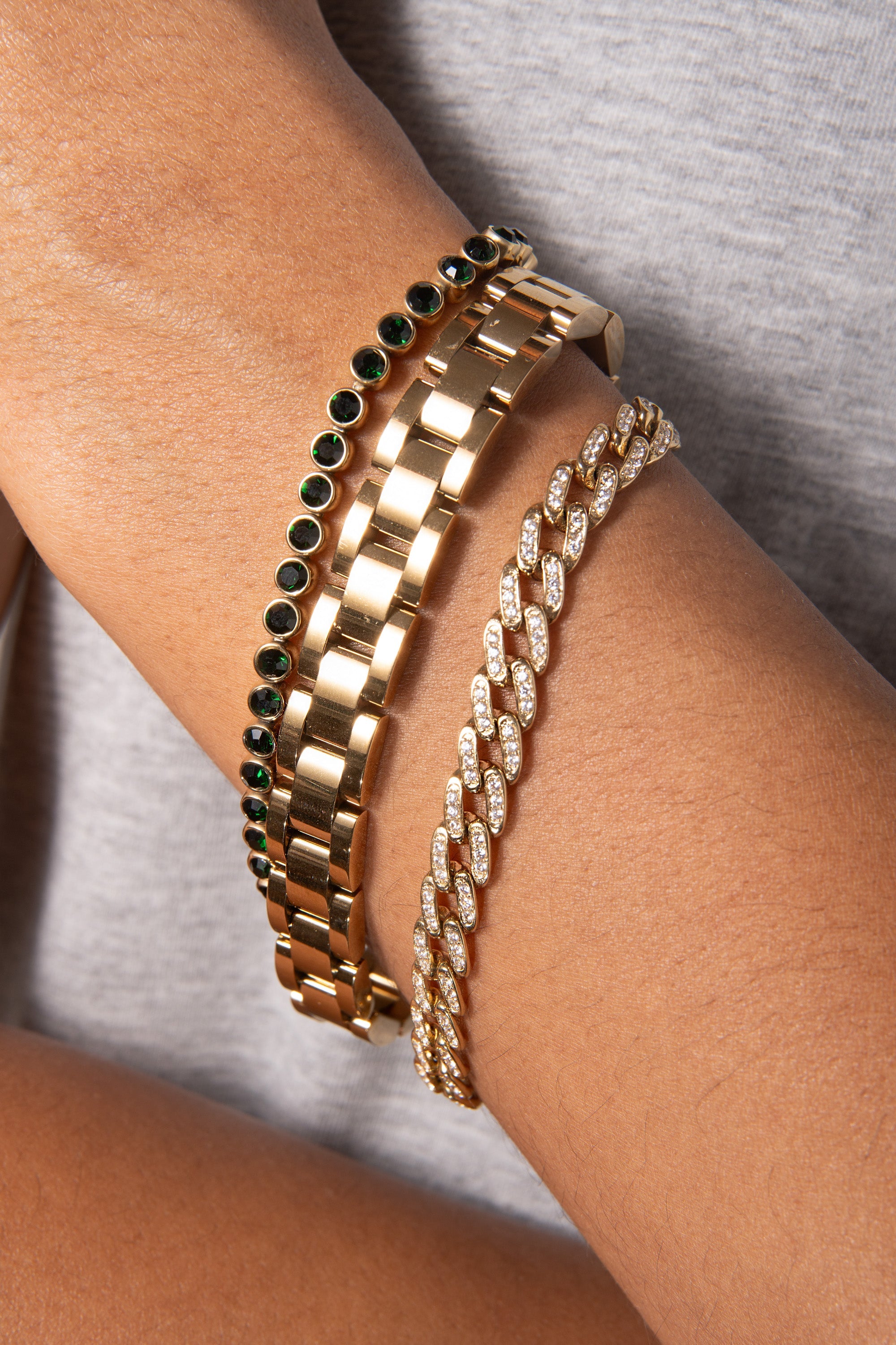 Chunky Watch Strap Bracelet