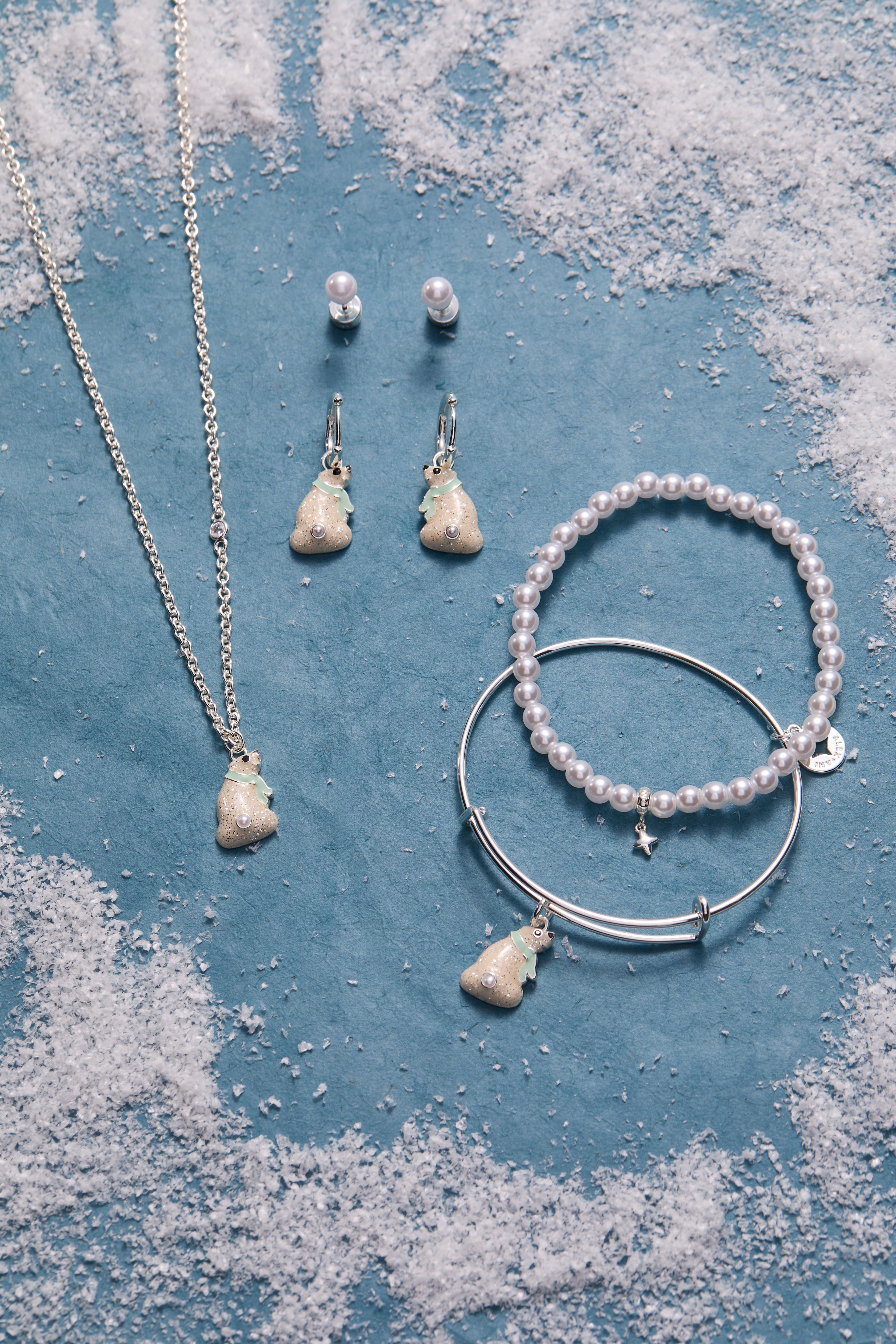 Pearl Beaded Stretch Bracelet