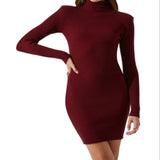 Astr the Label Gwendolyn Sweater Dress Red Size S
