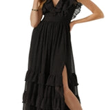 Astr the Label Tiara Dress Black