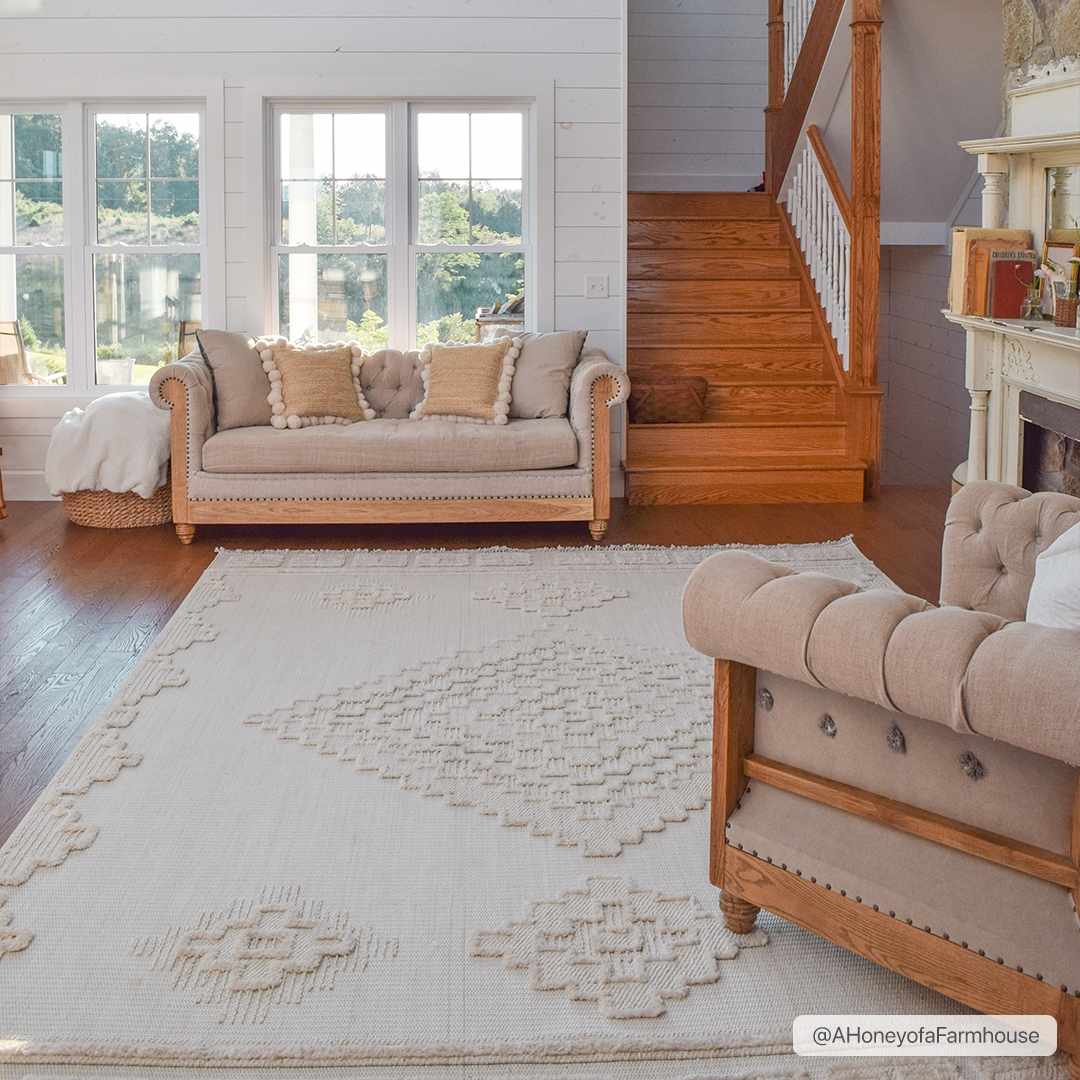 Rosales High-low Rustic Rug