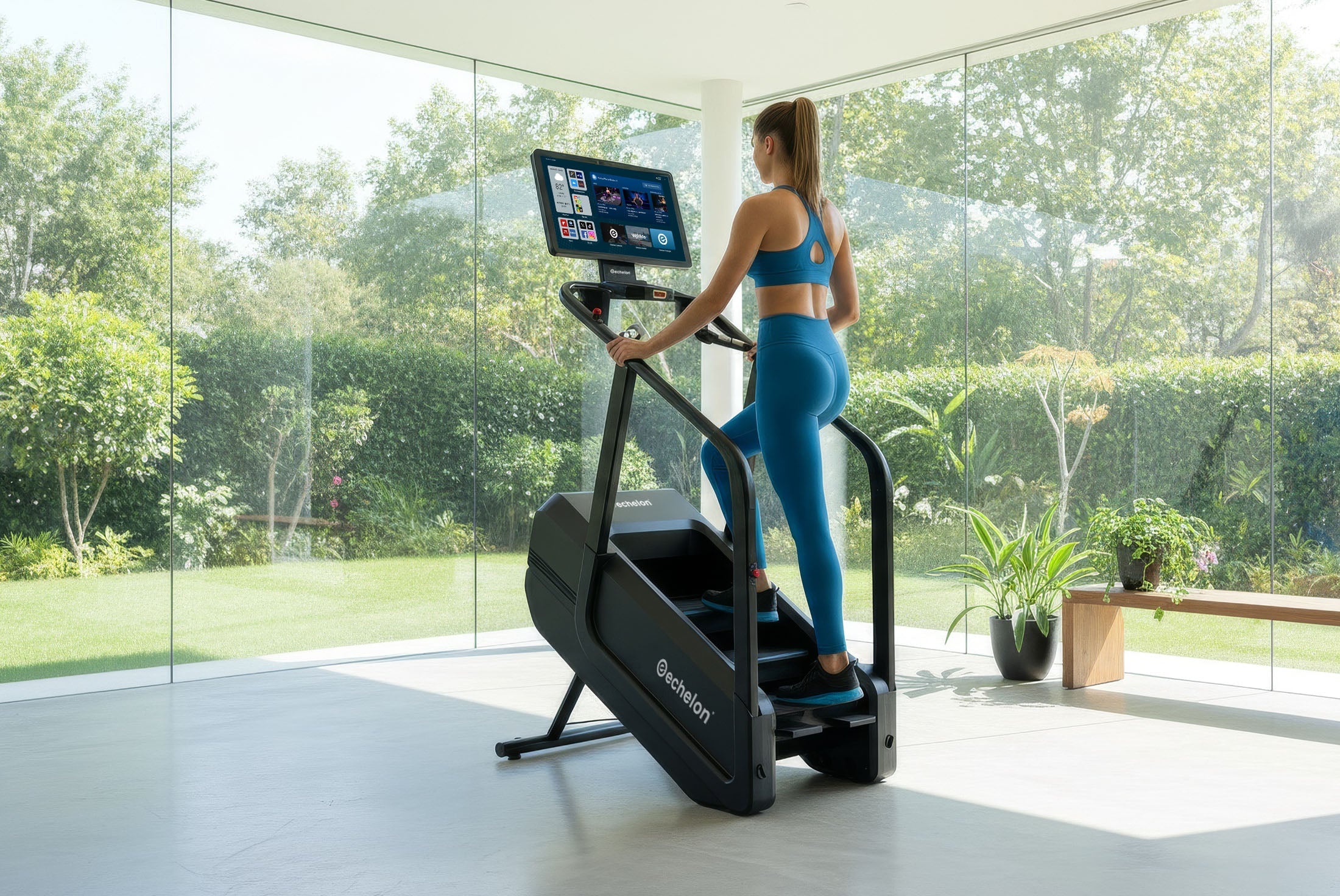 Echelon Summit Stairmill Home - 22″ Hd Touchscreen