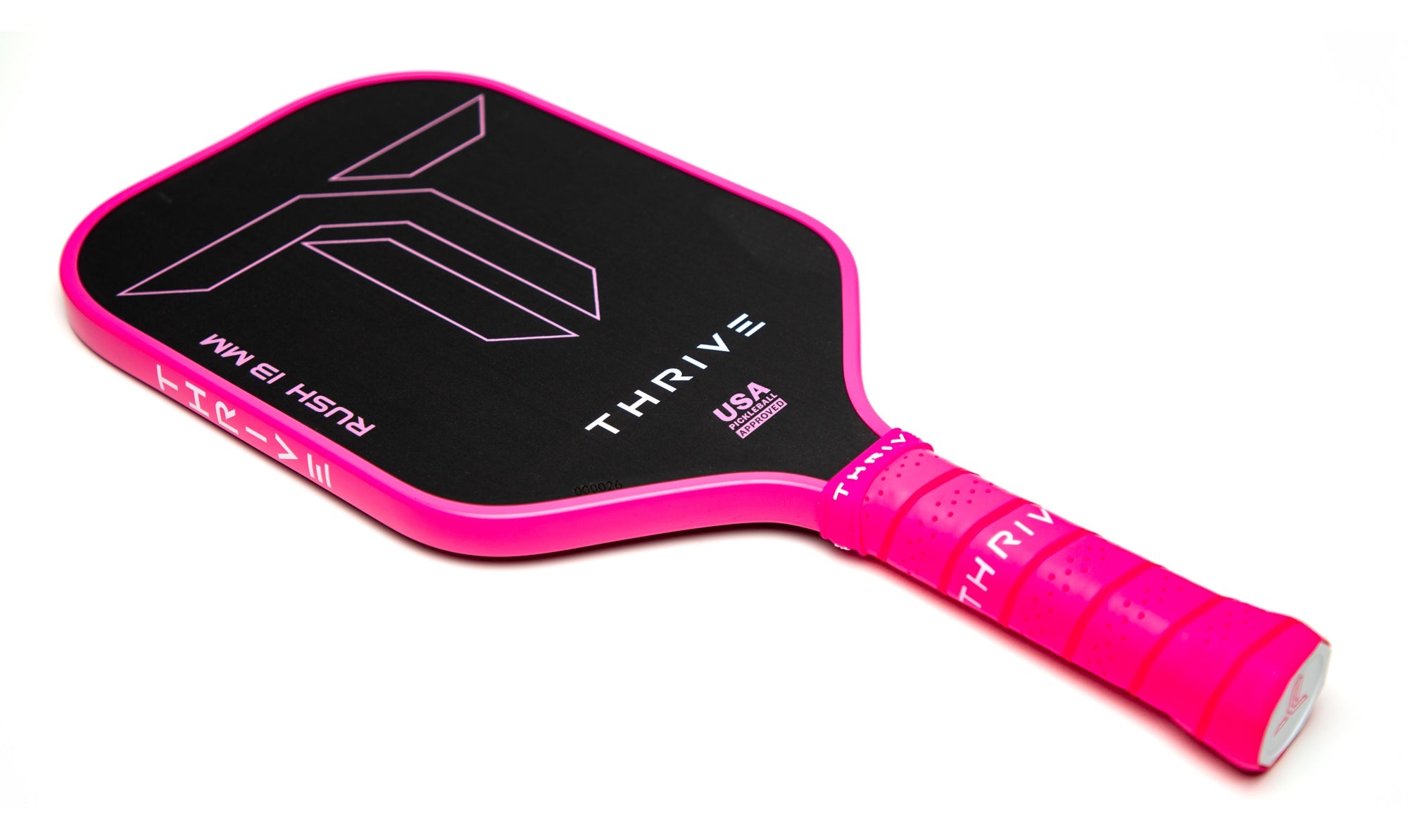 Pink Rush 13 Pickleball Paddle