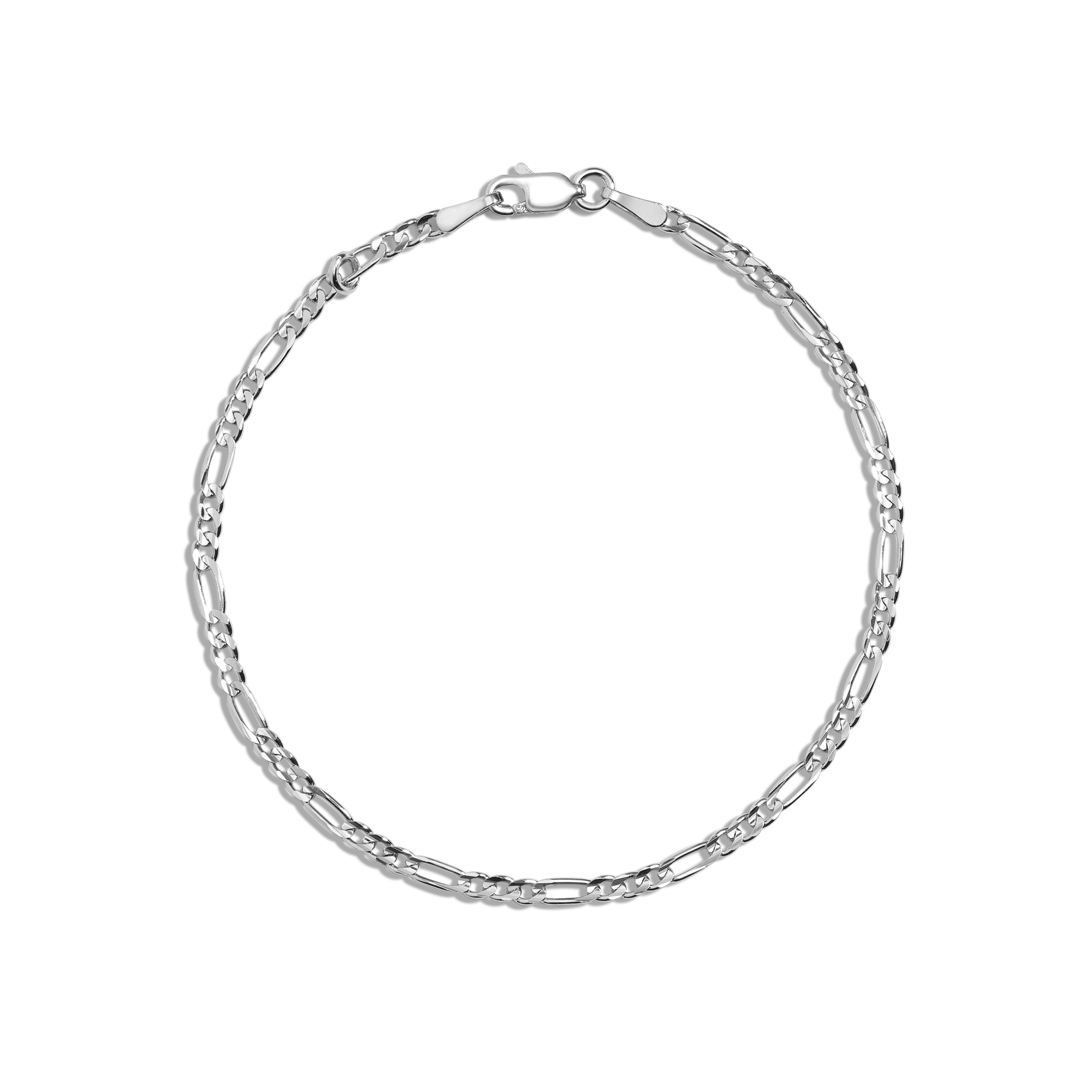 Medium Gold Figaro Chain Bracelet