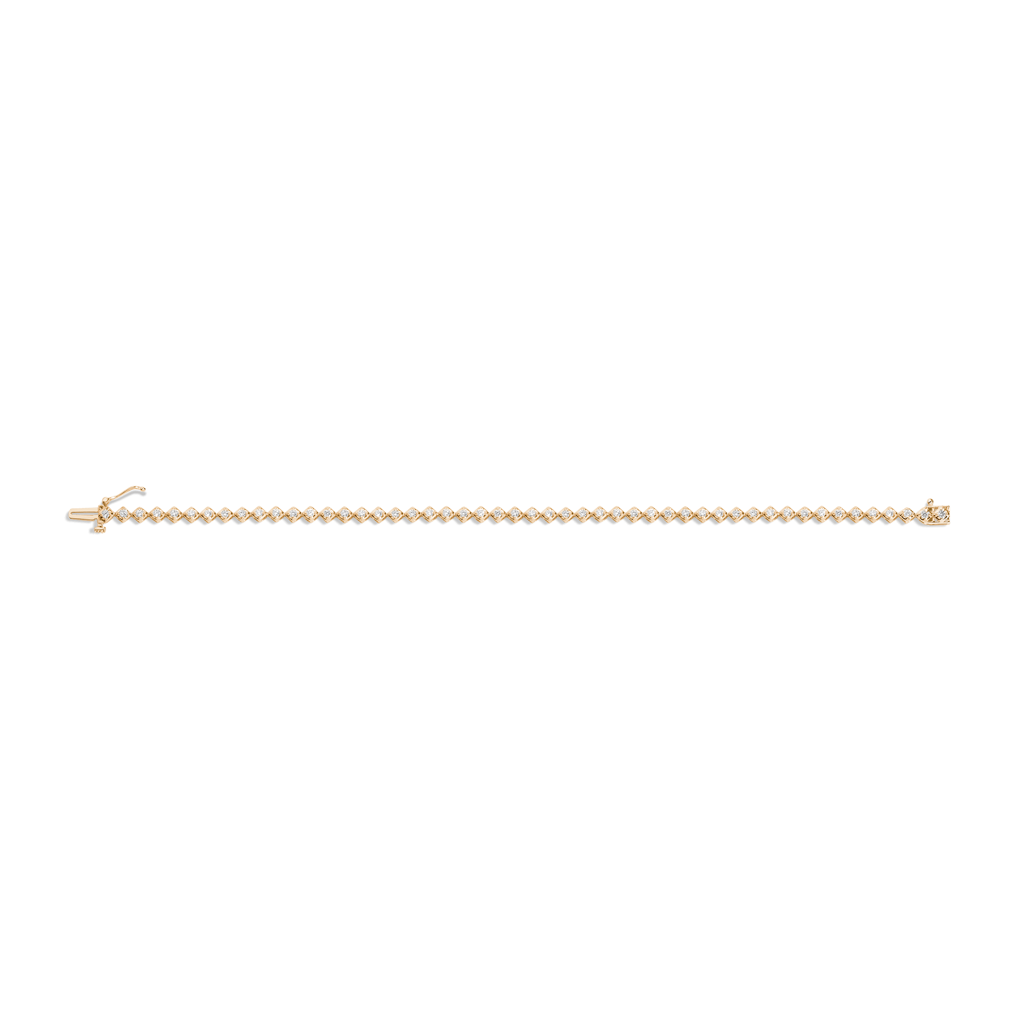 Petite Lab Grown Diamond Tennis Bracelet