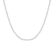 Petite Lab Grown Diamond Tennis Necklace