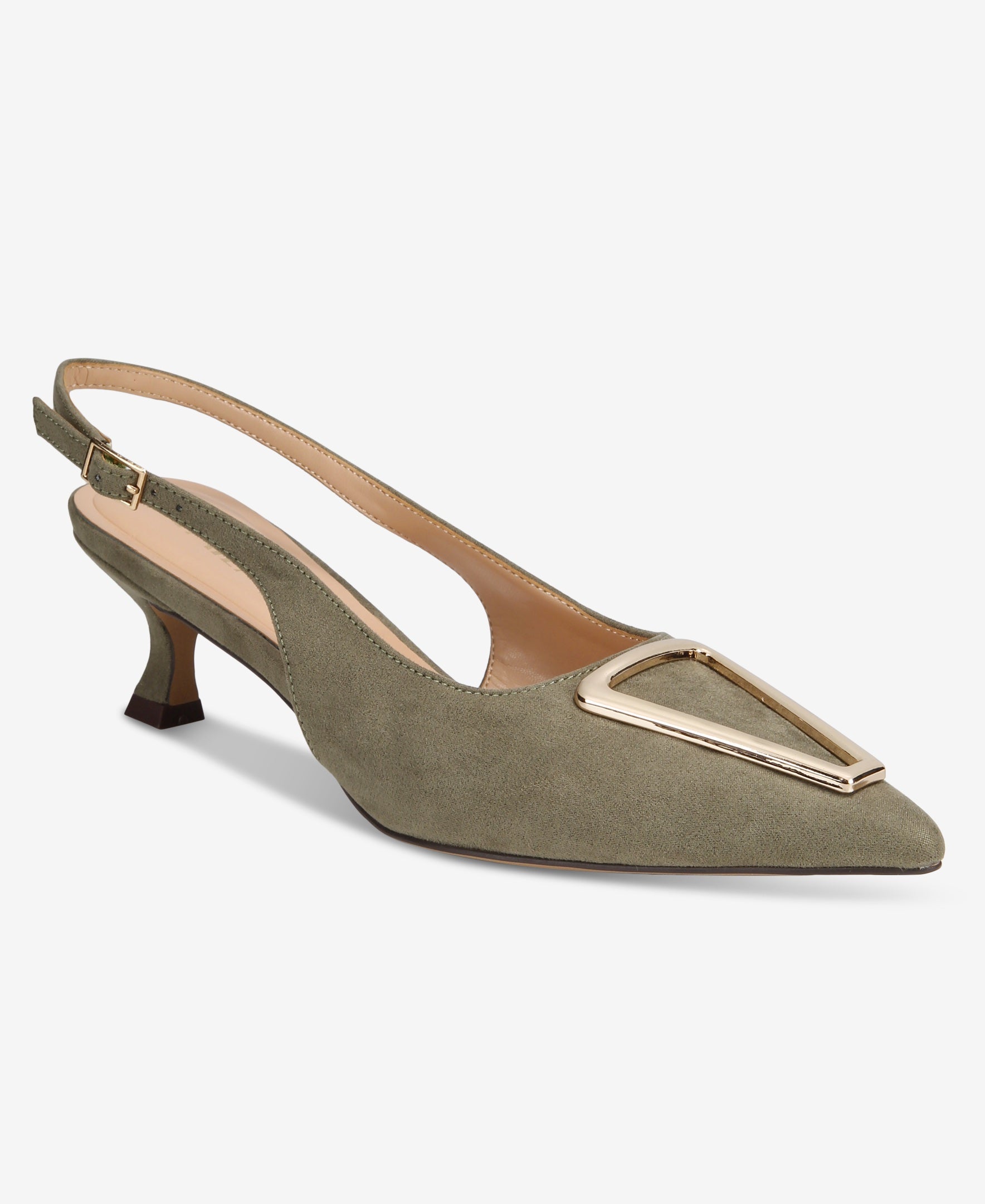 Cecilia Slingback Green | Extended Sizing Only