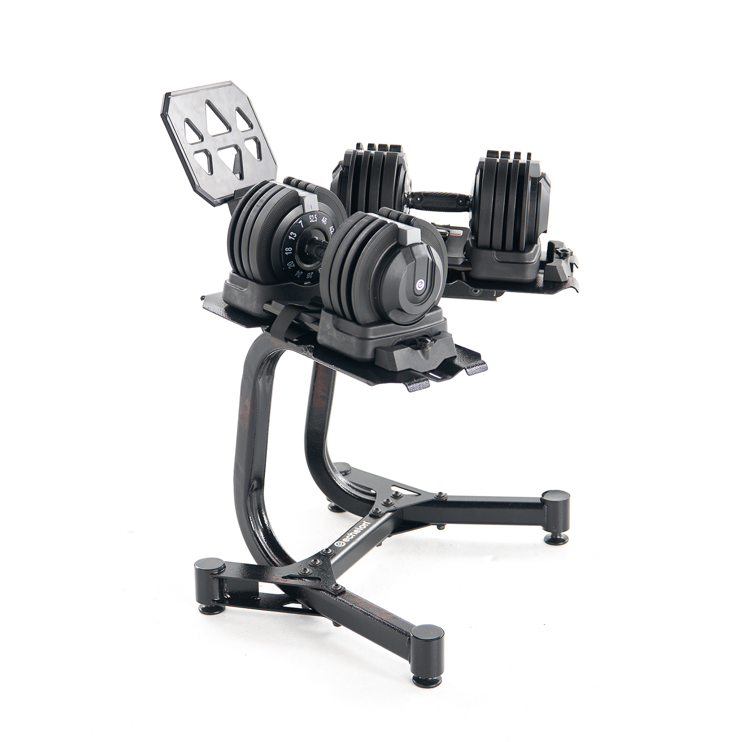 Echelon Strength Adjustable Dumbbells with Stand