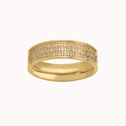 Alexandra Pavé Row Ring