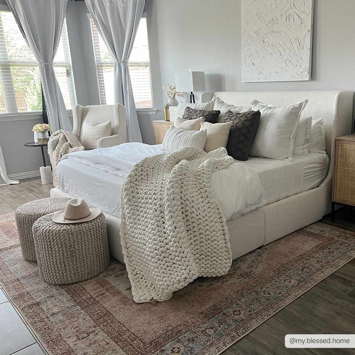 Analu Non-slip Washable Rug