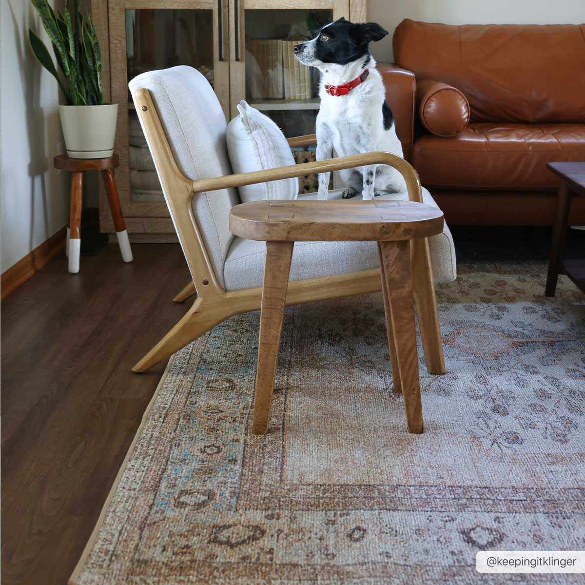 Analu Non-slip Washable Rug