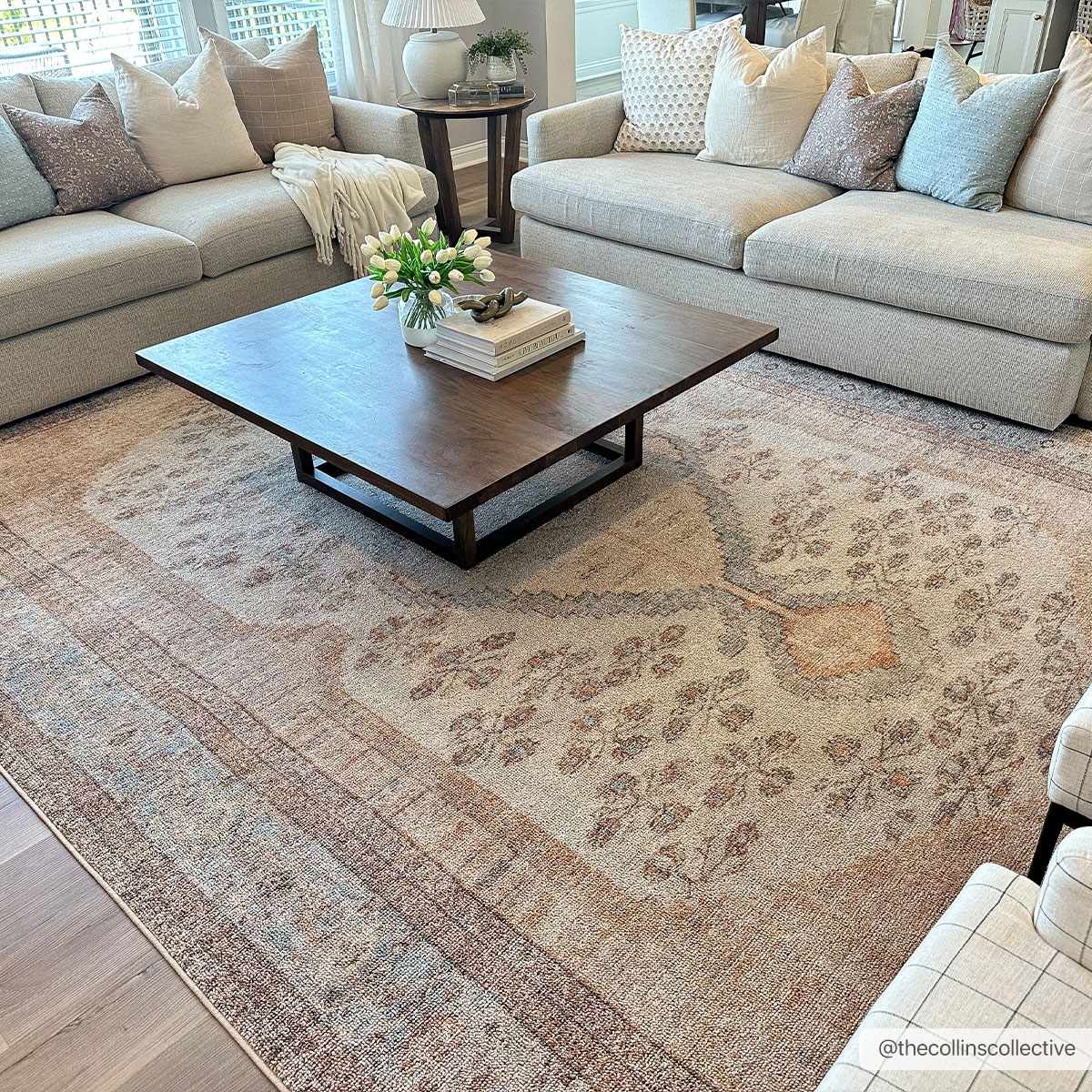 Analu Non-slip Washable Rug