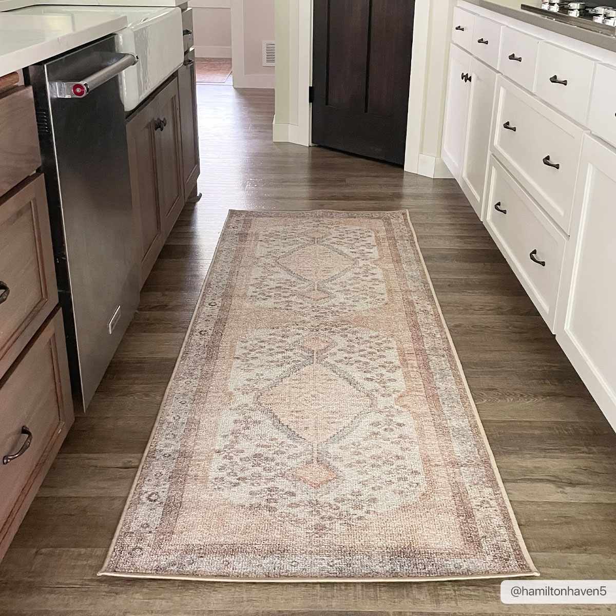 Analu Non-slip Washable Rug