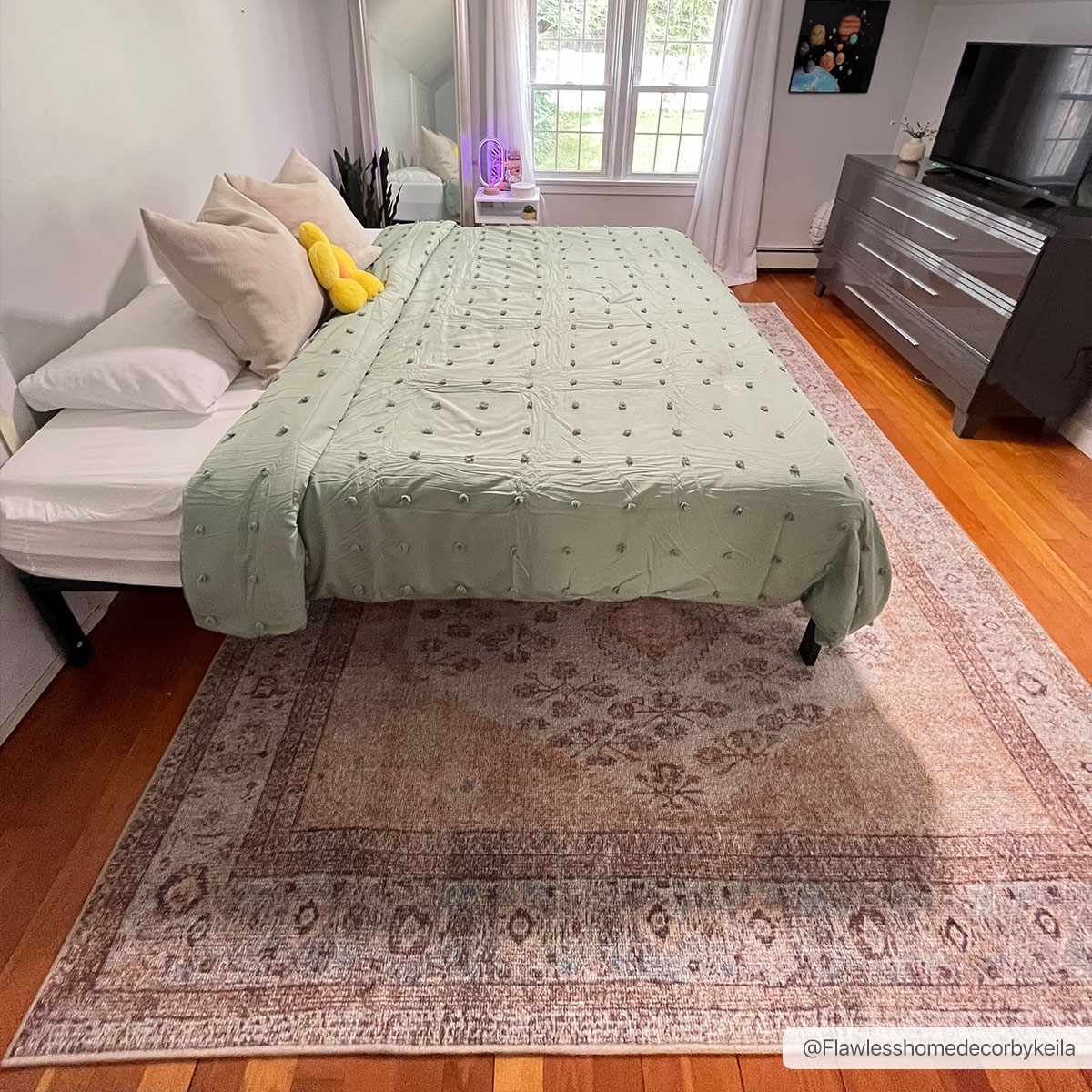 Analu Non-slip Washable Rug