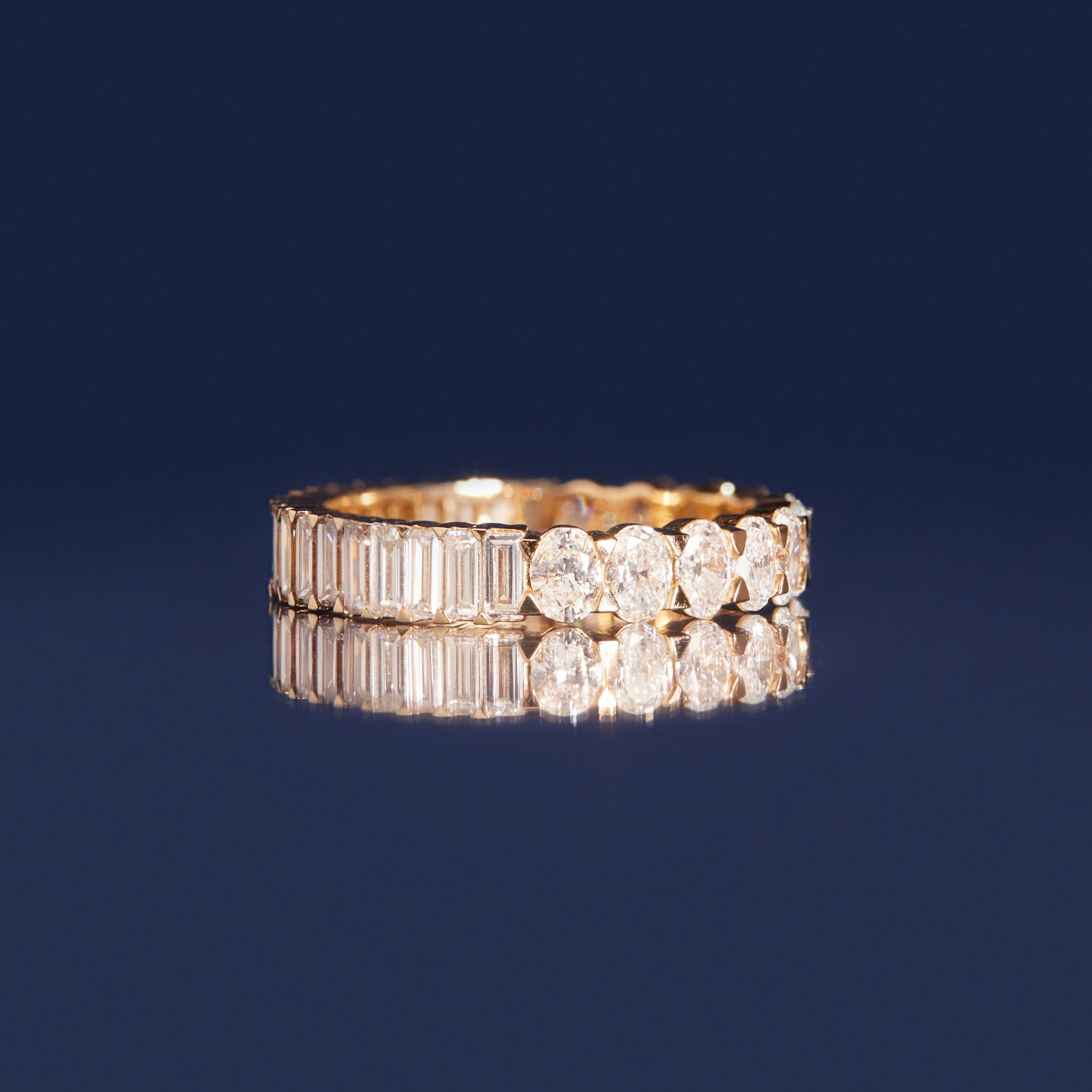 Two-in-One Lab Grown Diamond Eternity Ring