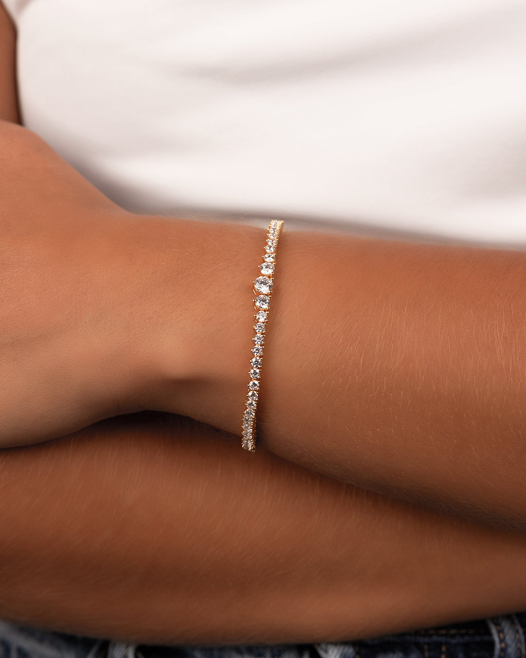 Tatum CZ Tennis Bracelet