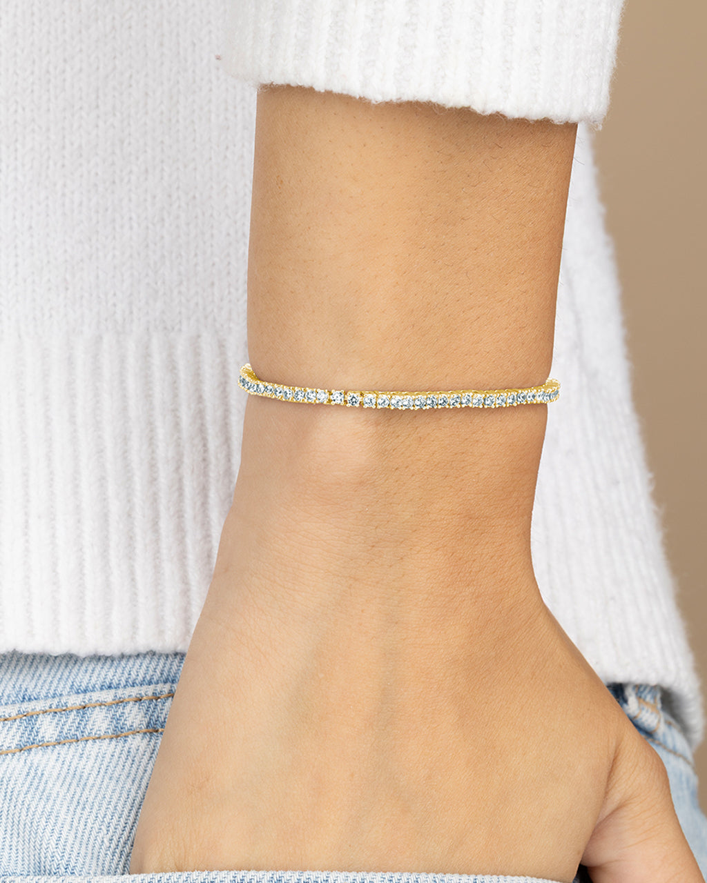 Mirabell CZ Tennis Bracelet