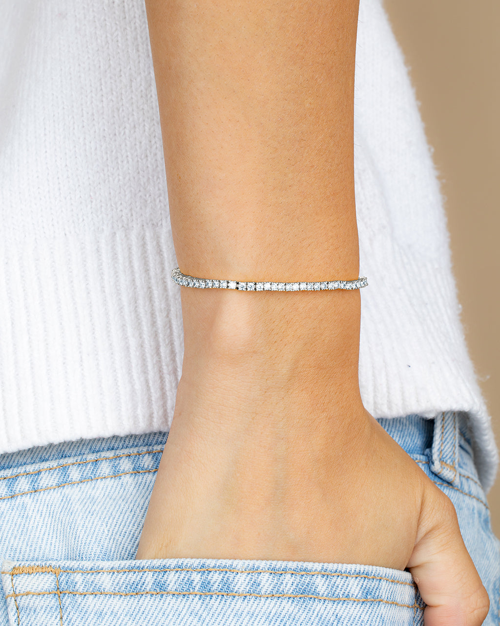 Mirabell CZ Tennis Bracelet