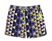 Psycho Bunny Alexander Men Swim Trunks Varsity Purple/lime