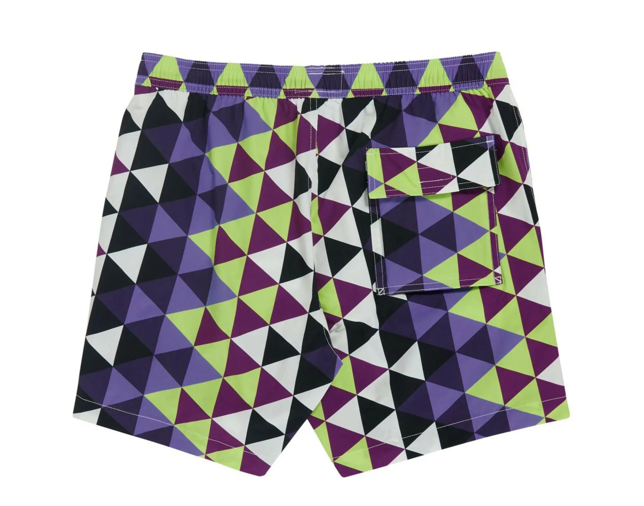 Psycho Bunny Alexander Men Swim Trunks Varsity Purple/lime