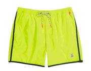 Psycho Bunny Holloway Men Swim Trunks Safety Yellow