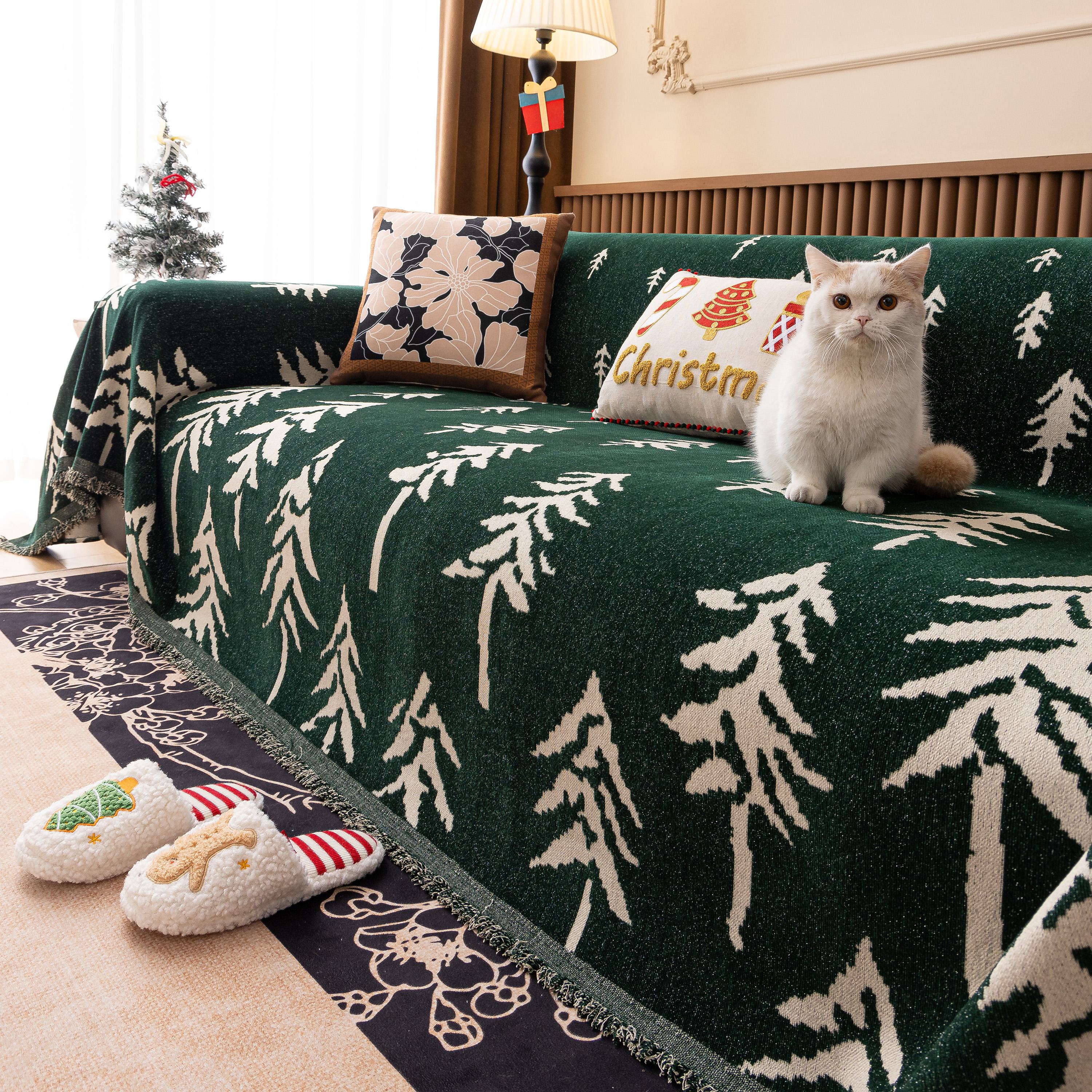 Modern Couch Covers For Couches Large Decorative Throw Blanket With Tassels For Couch