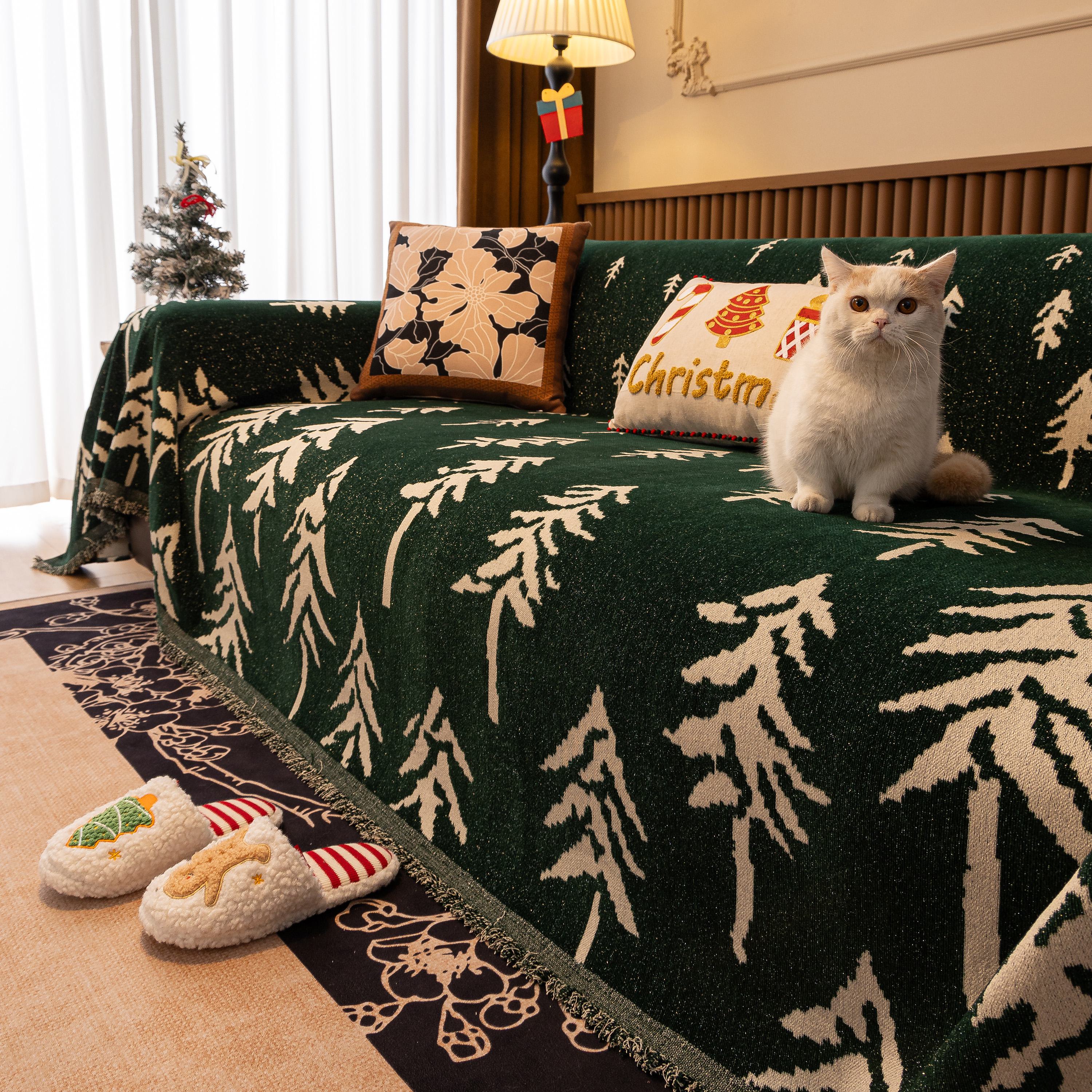 Modern Couch Covers For Couches Large Decorative Throw Blanket With Tassels For Couch