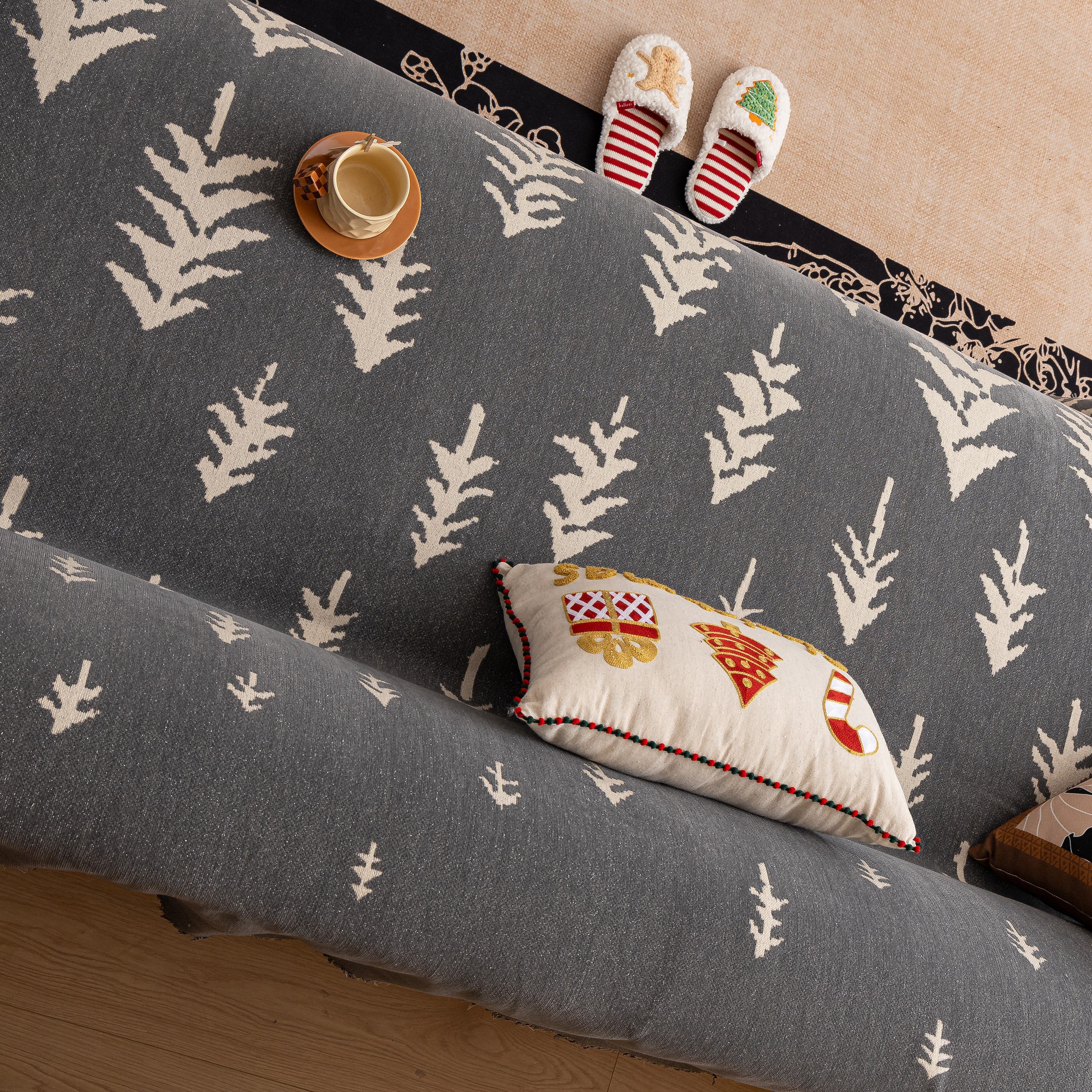 Modern Couch Covers For Couches Large Decorative Throw Blanket With Tassels For Couch