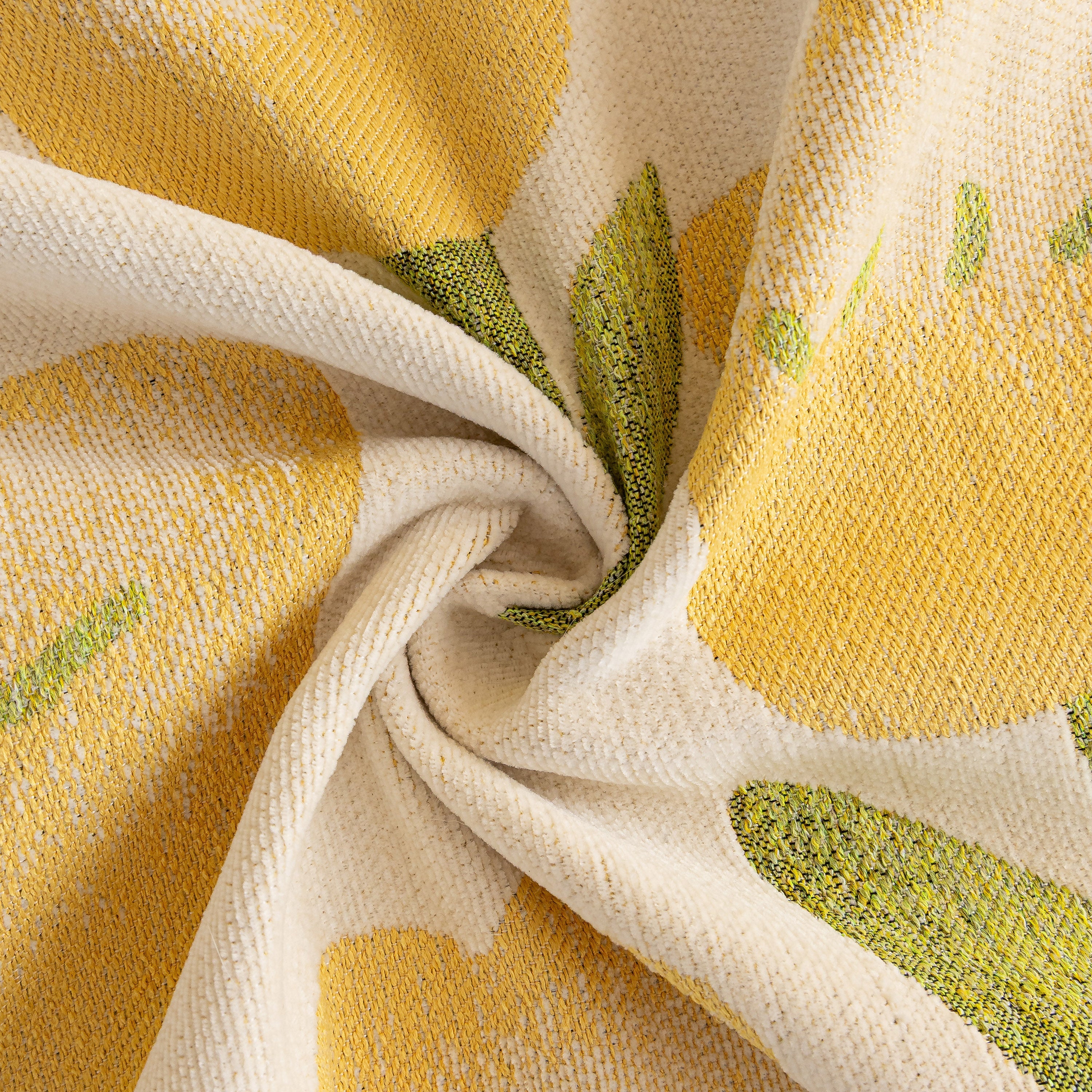 Ruffled Sweet Floral Sofa Cover With Skirt, Soft And Decorative Couch Throw Cover