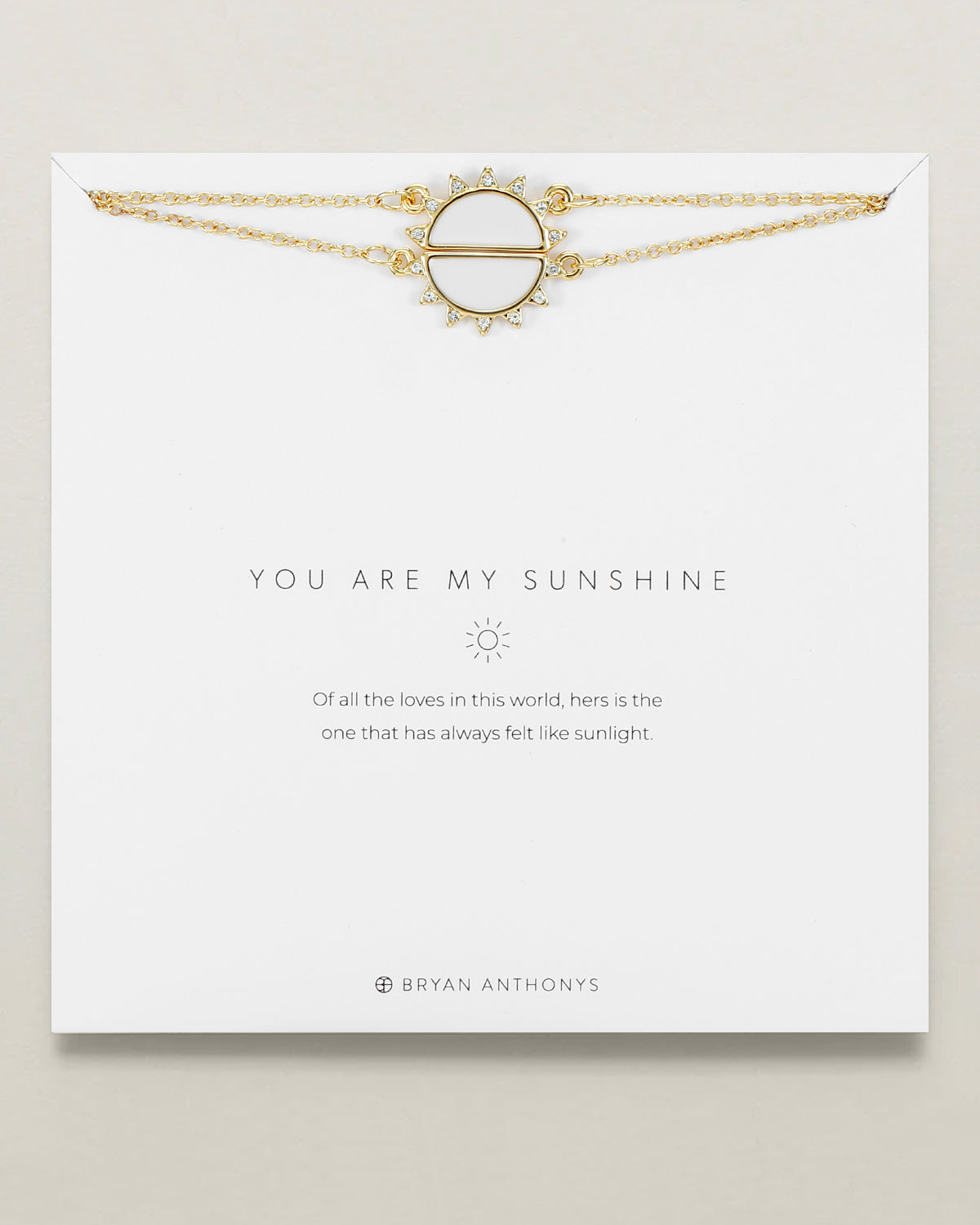You Are My Sunshine Necklace