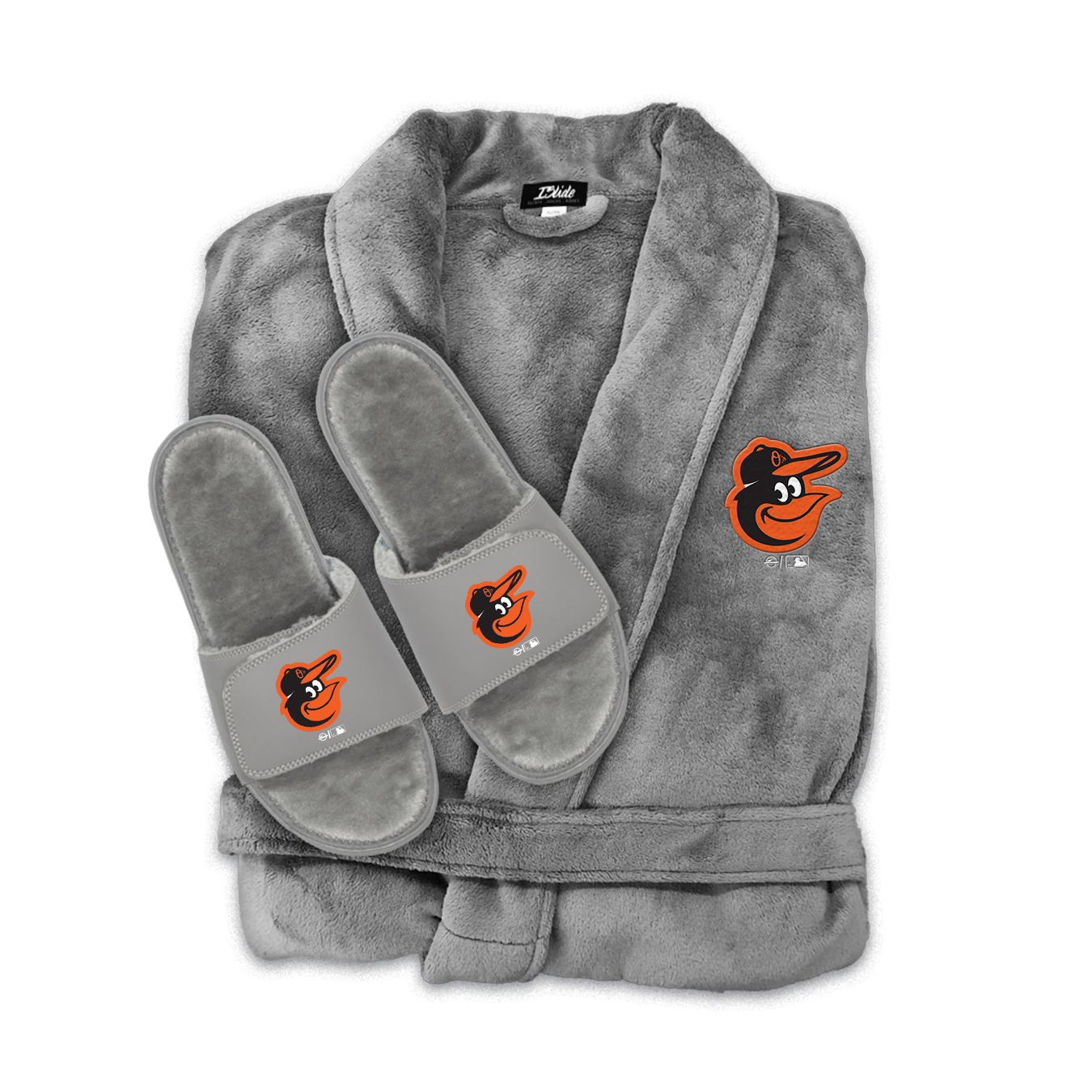 Baltimore Orioles Boss Robe & Slides Bundle