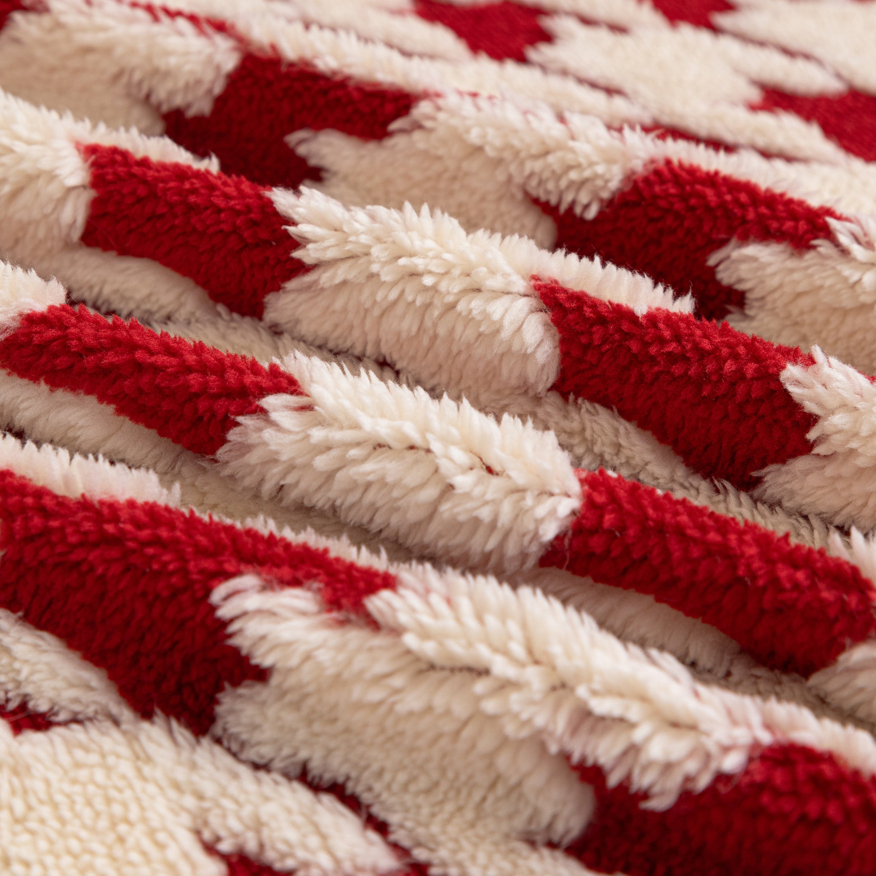 Jacquard Fleece Houndstooth Warm Cozy Couch Cover Blanket Decorative Throws For Sofas
