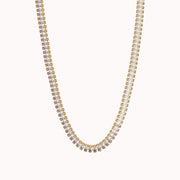 Baguette Tennis Necklace