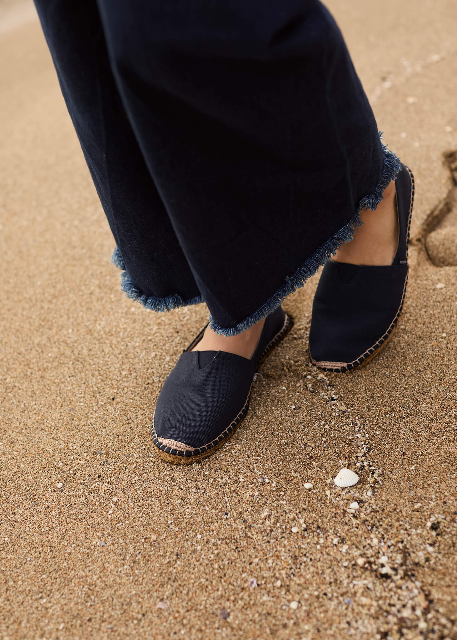 Barceloneta Canvas Espadrille Flats