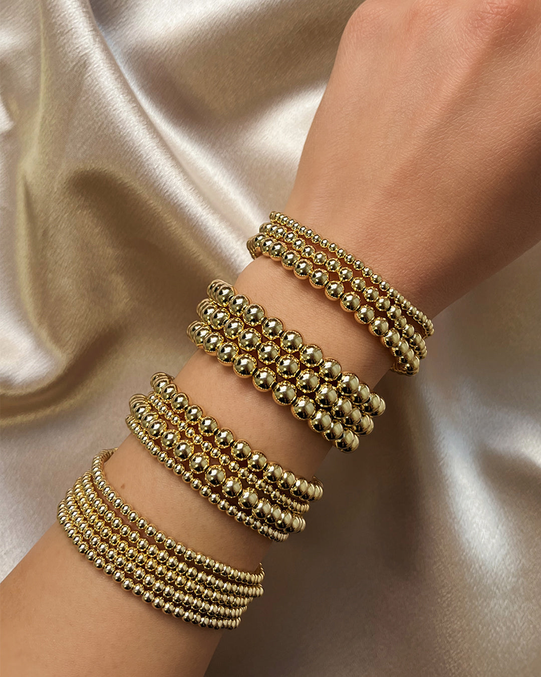 Zoe Lev Bead Bracelet Stack