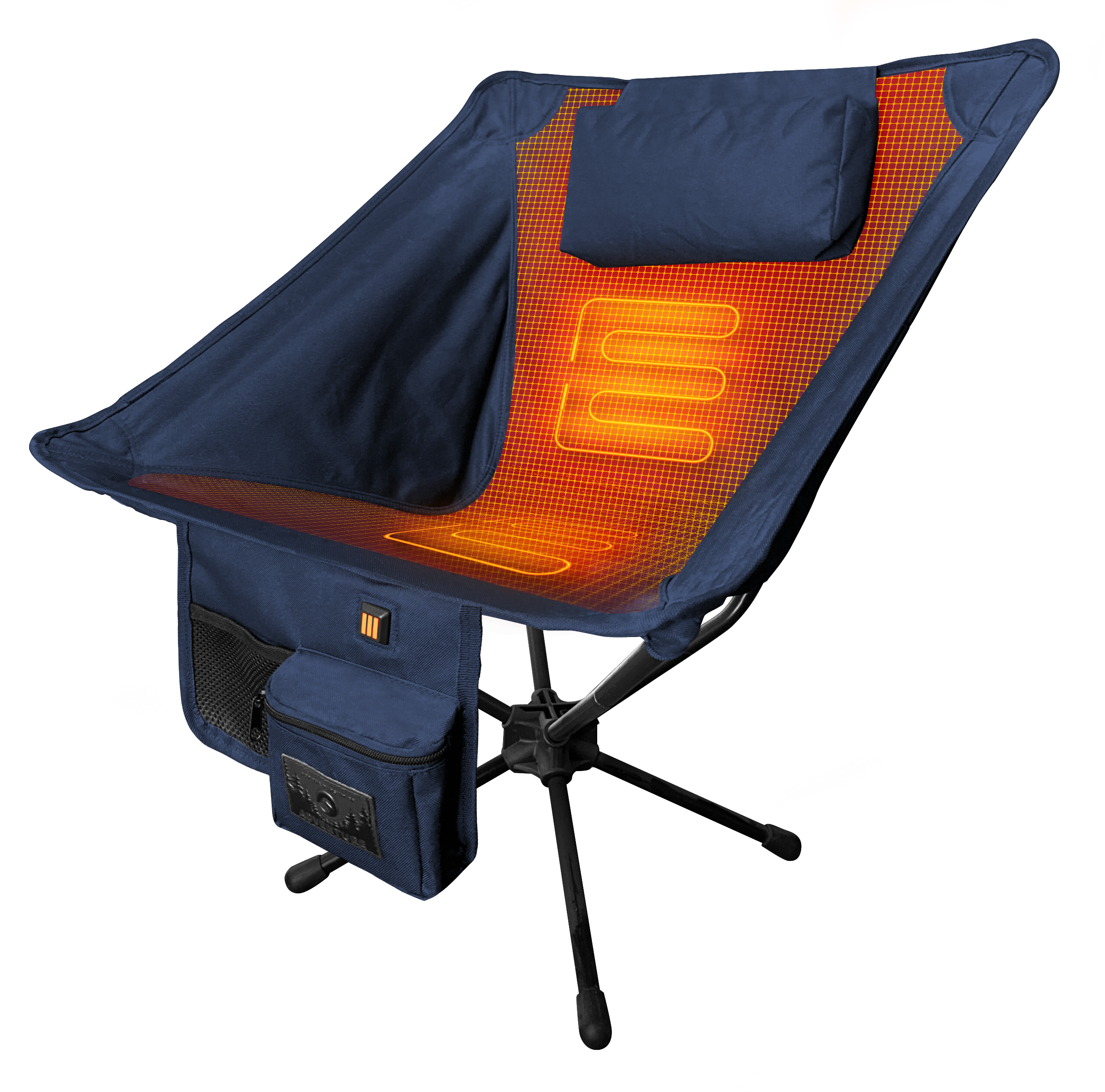 The Beck Chair - Ultra-portable Heated Camping Chair