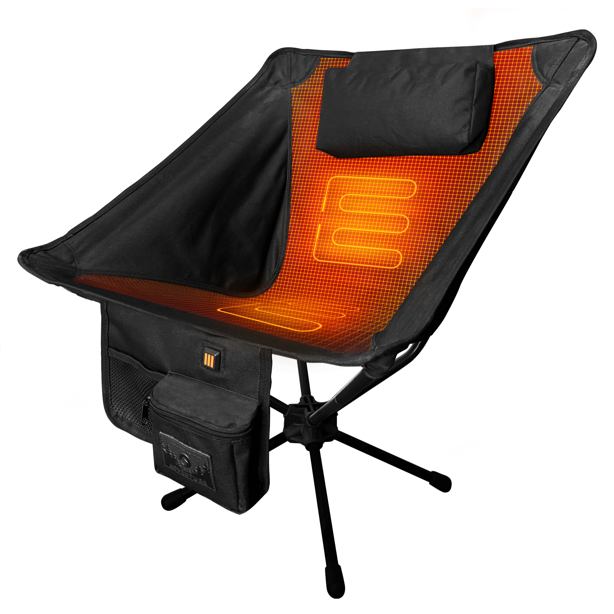 The Beck Chair - Ultra-portable Heated Camping Chair