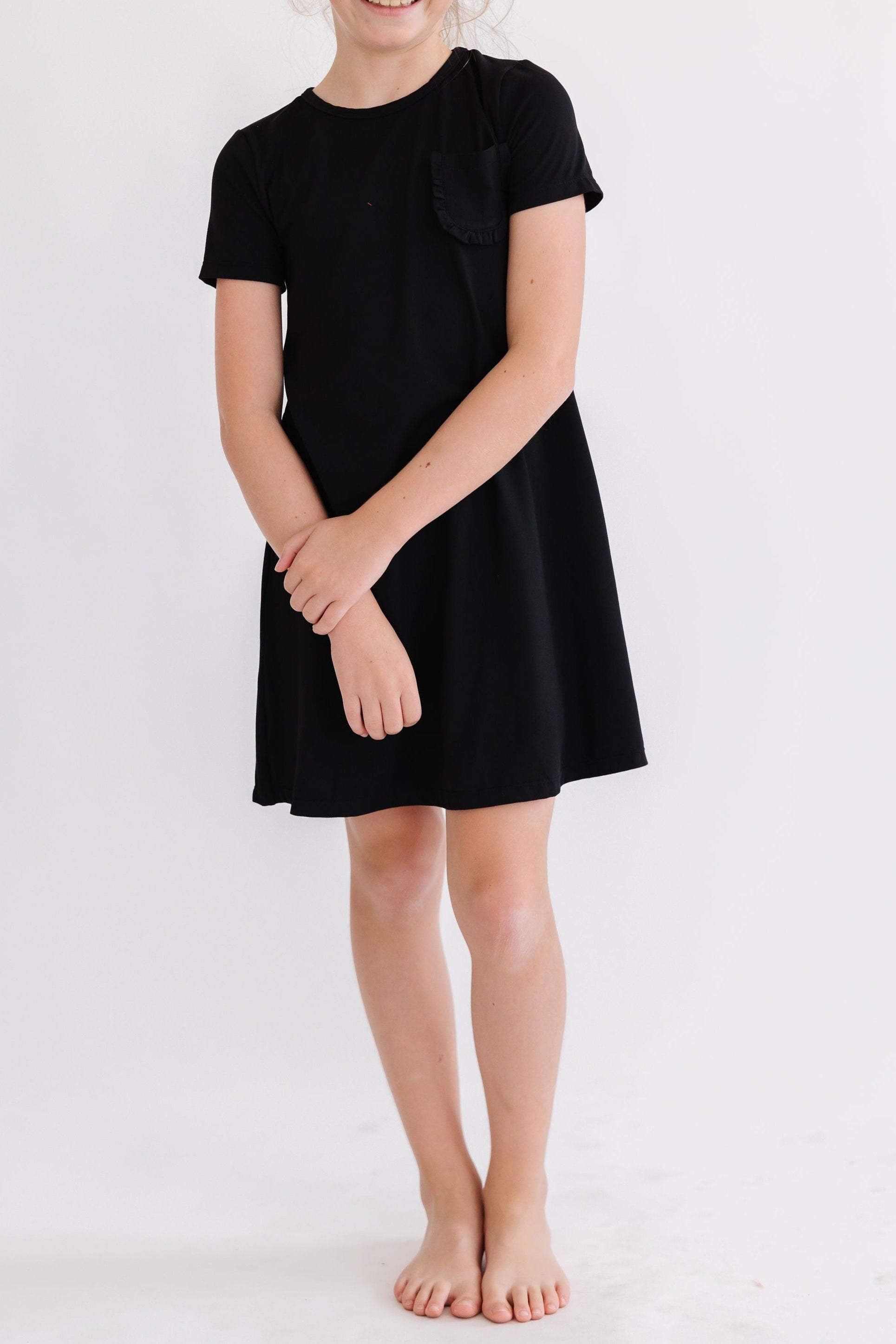 Black T-shirt Dress