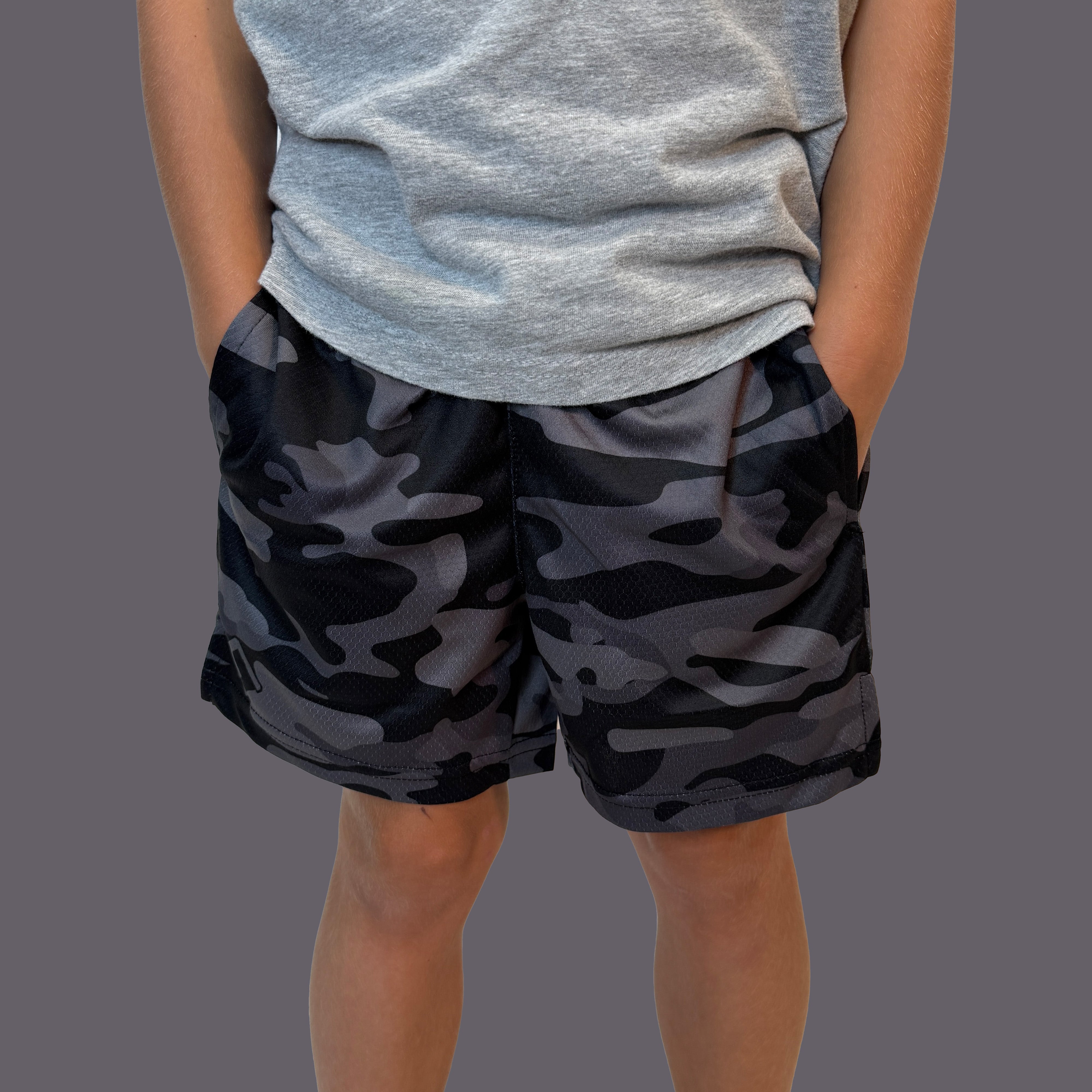 Blackout Camo Shorts