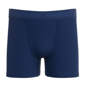 The Bloom Moon | Tonal Navy Boy's Boxer Briefs