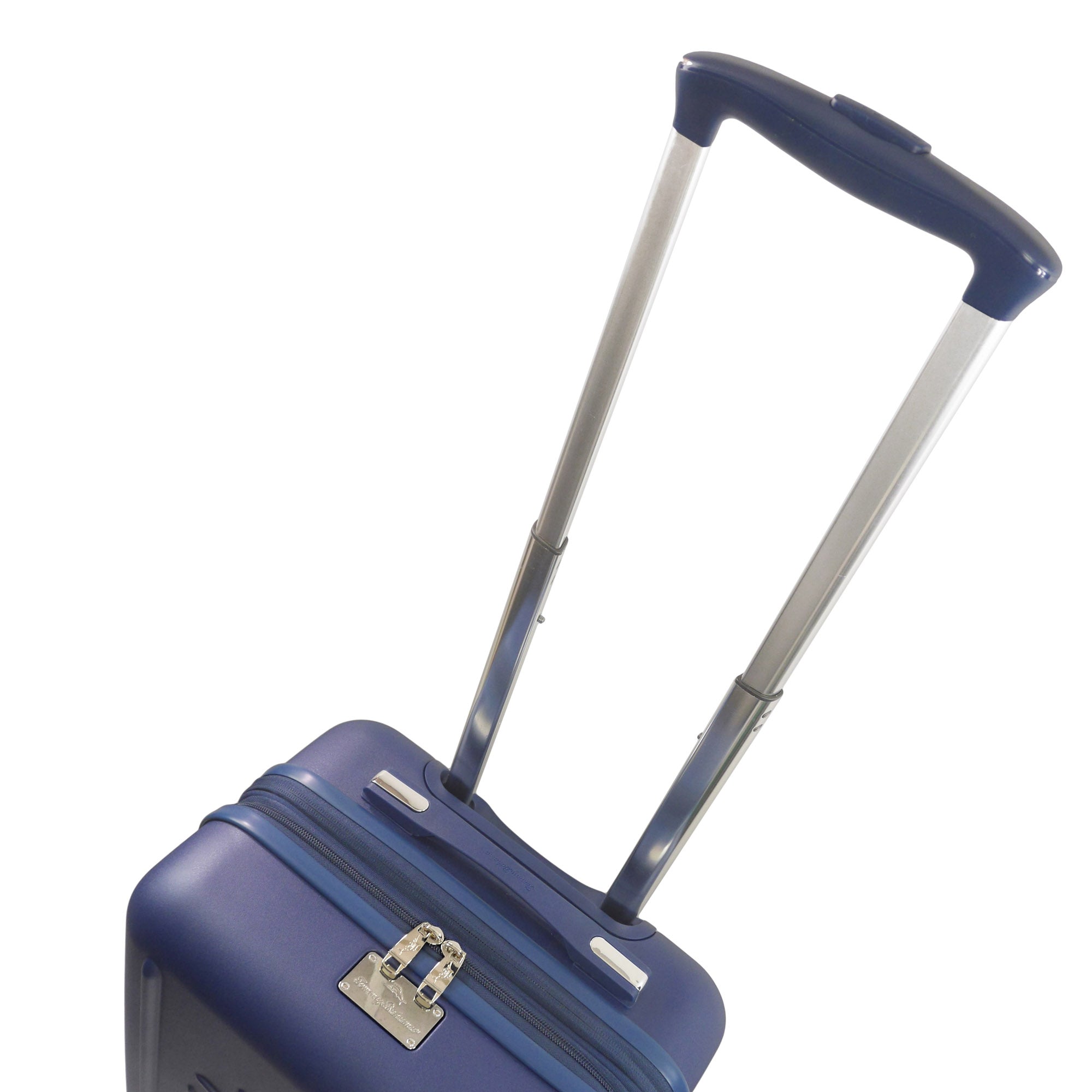 Tommy Bahama 30.5" Hard-Sided 3D Pineapple Luggage  with Drawstring Bag in Navy