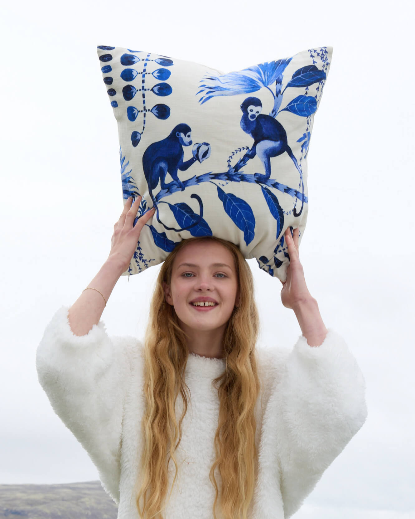 Sunday Citizen Throw Pillow - Thumbnail 2