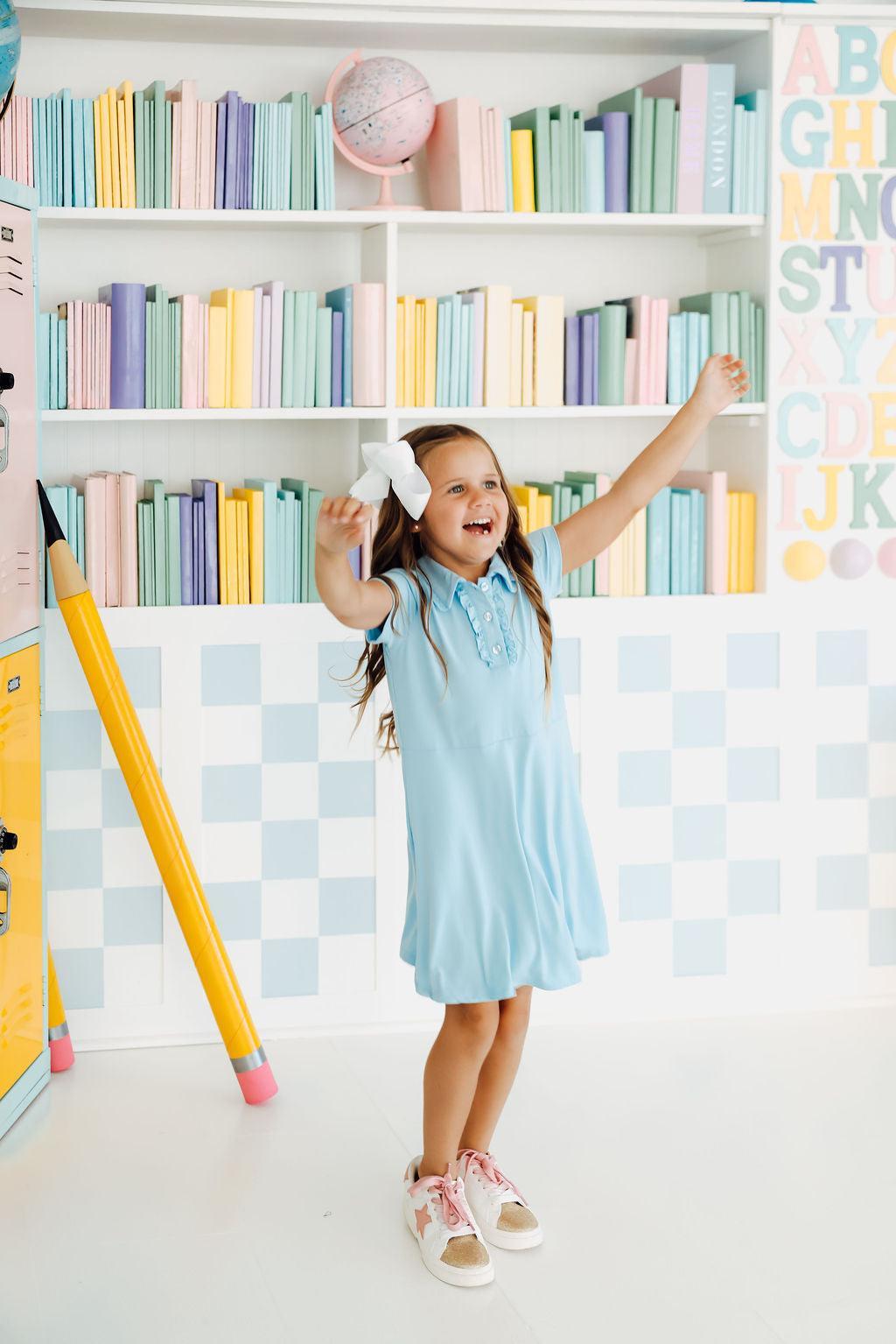 Bluebird S/s Polo Dress