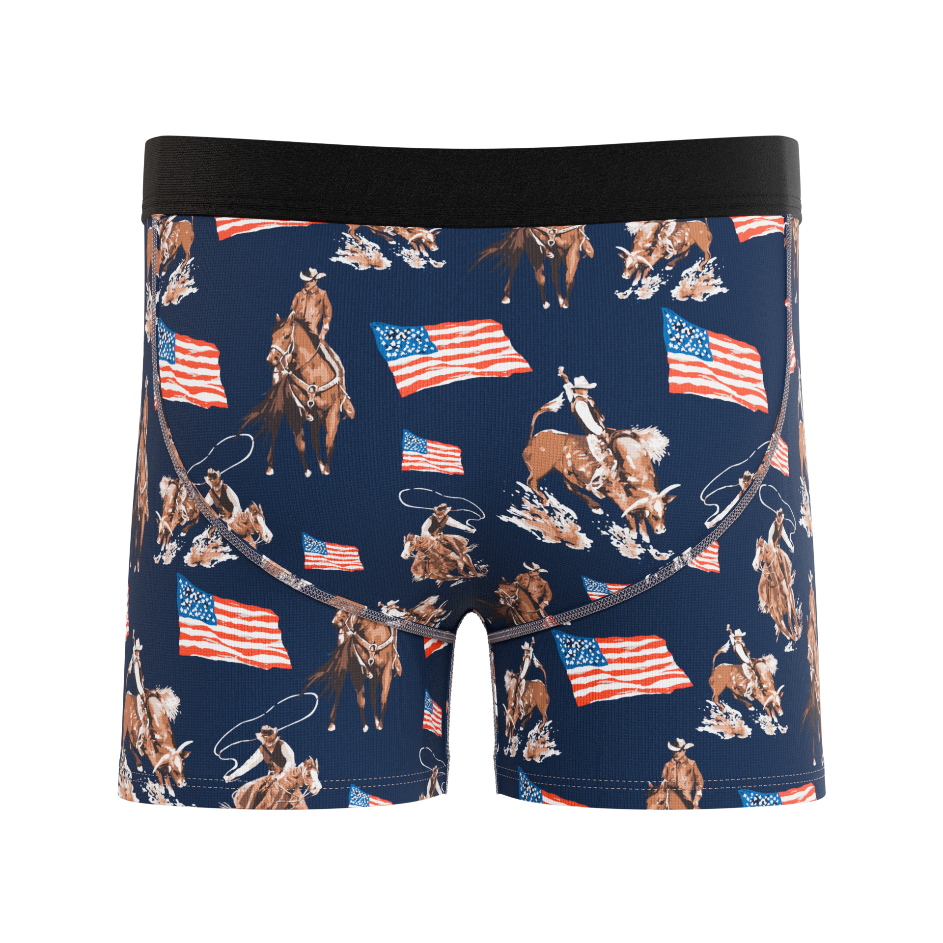 The Bootstraps & Chaps | Americana Cowboy Boy's Boxer Briefs