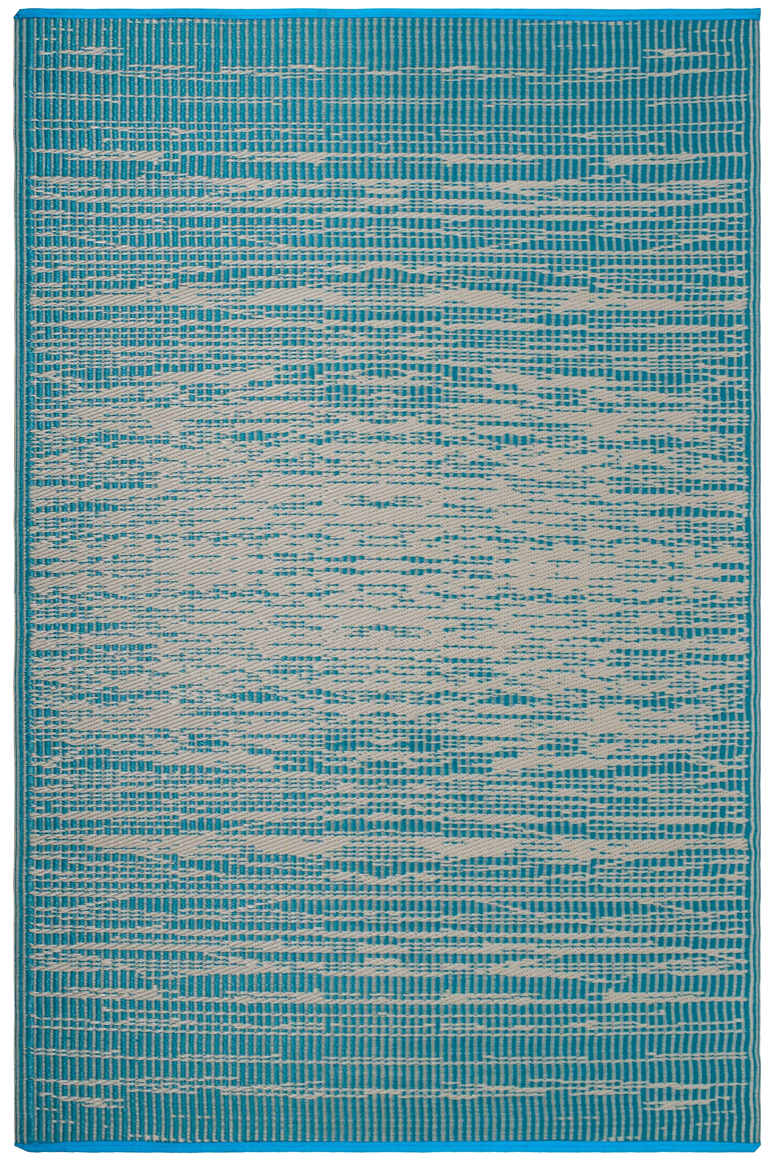 Brooklyn - Teal Outdoor Rug For Patio Final Sale
