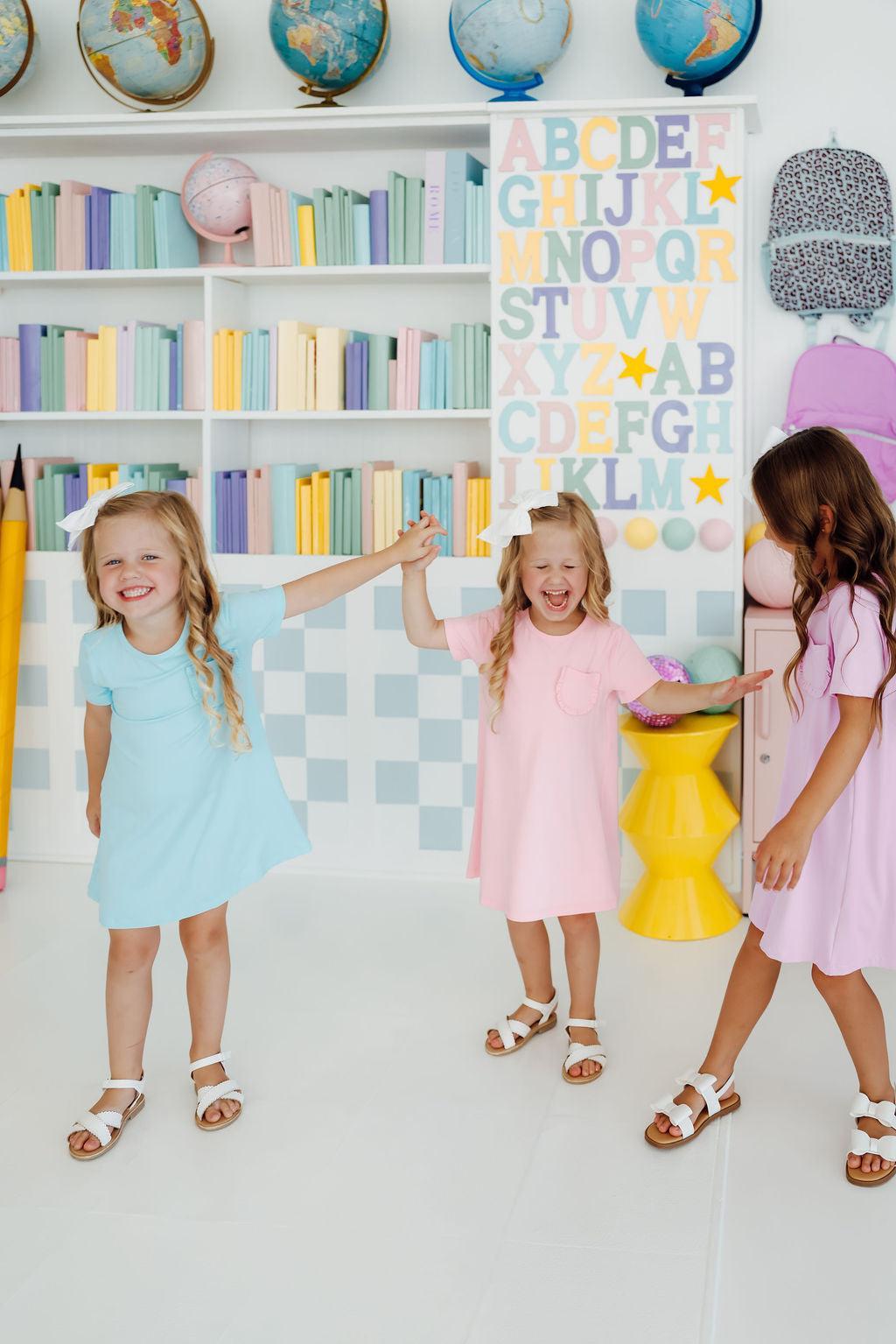 Bubblegum Pink T-shirt Dress