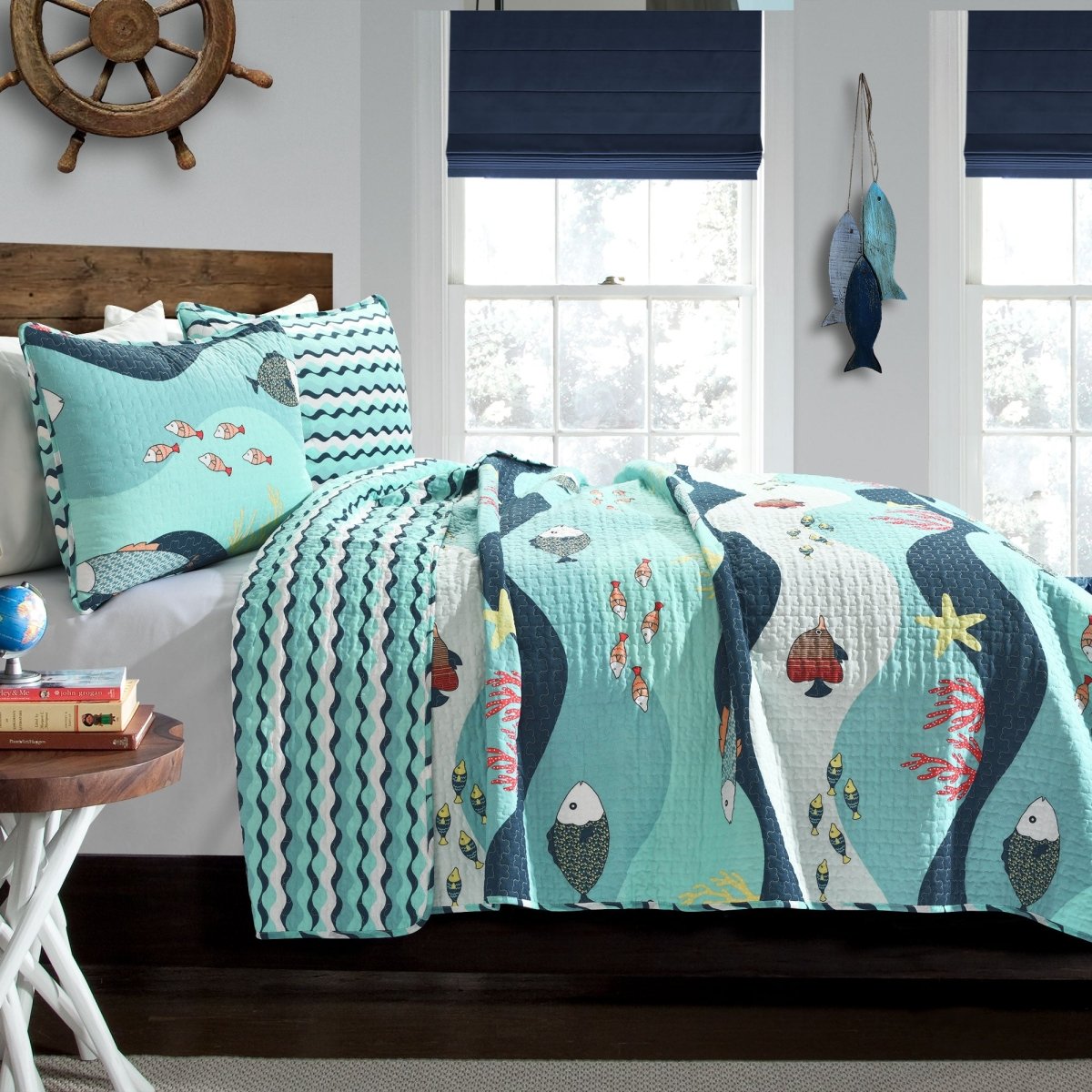 Sea Life Quilt Set