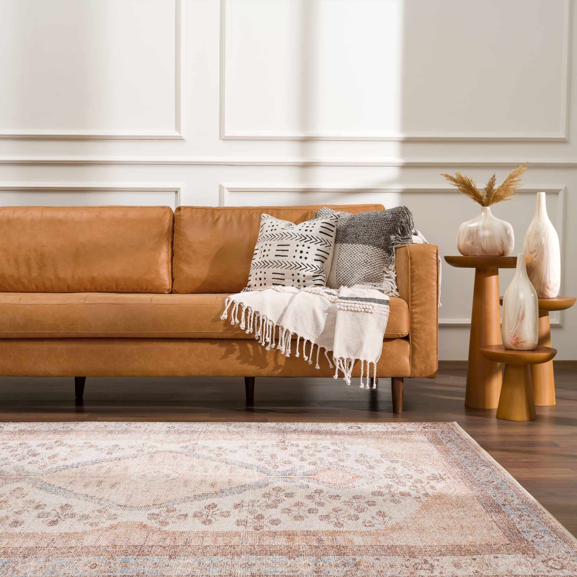Analu Non-slip Washable Rug